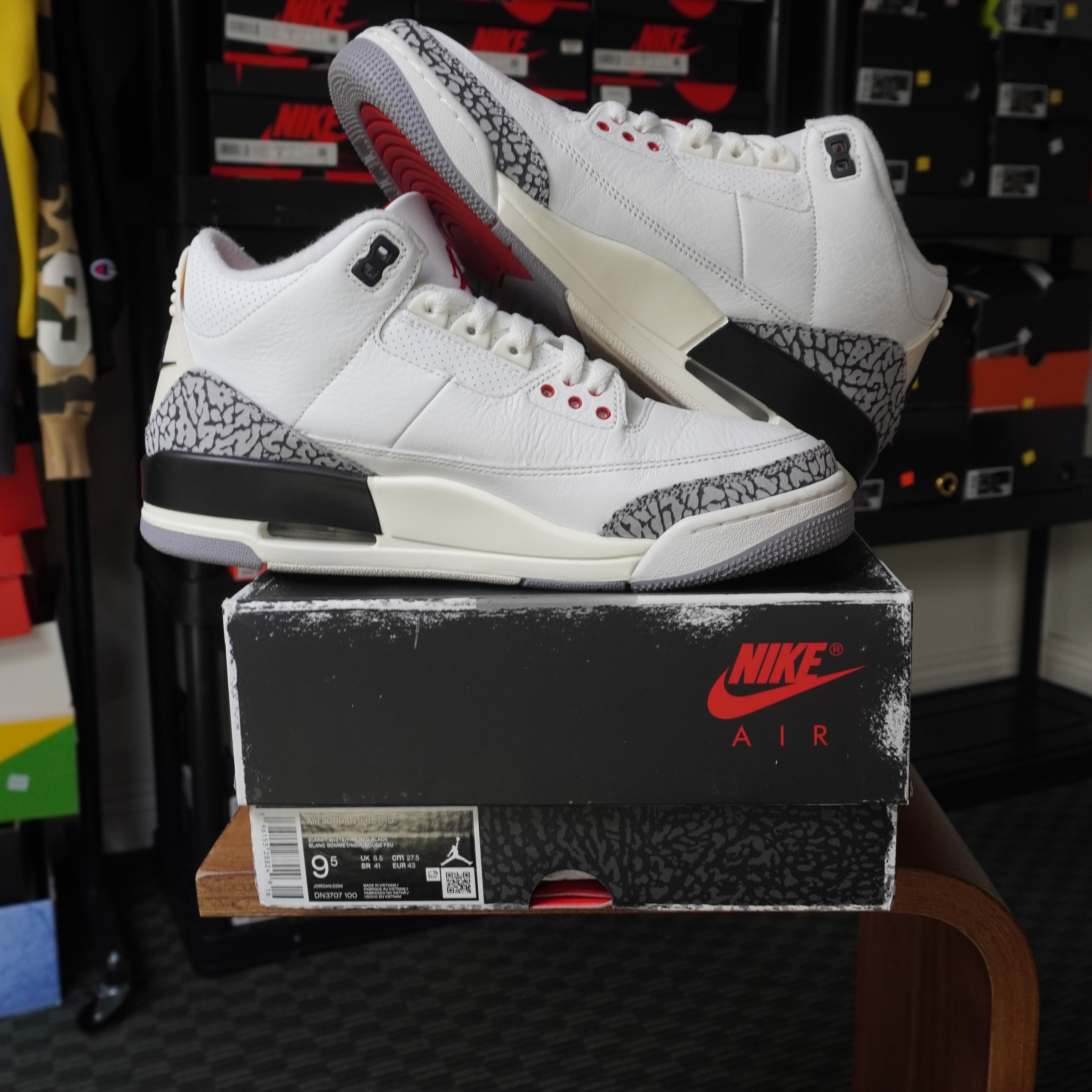 Jordan 3 Retro White Cement Reimagined
