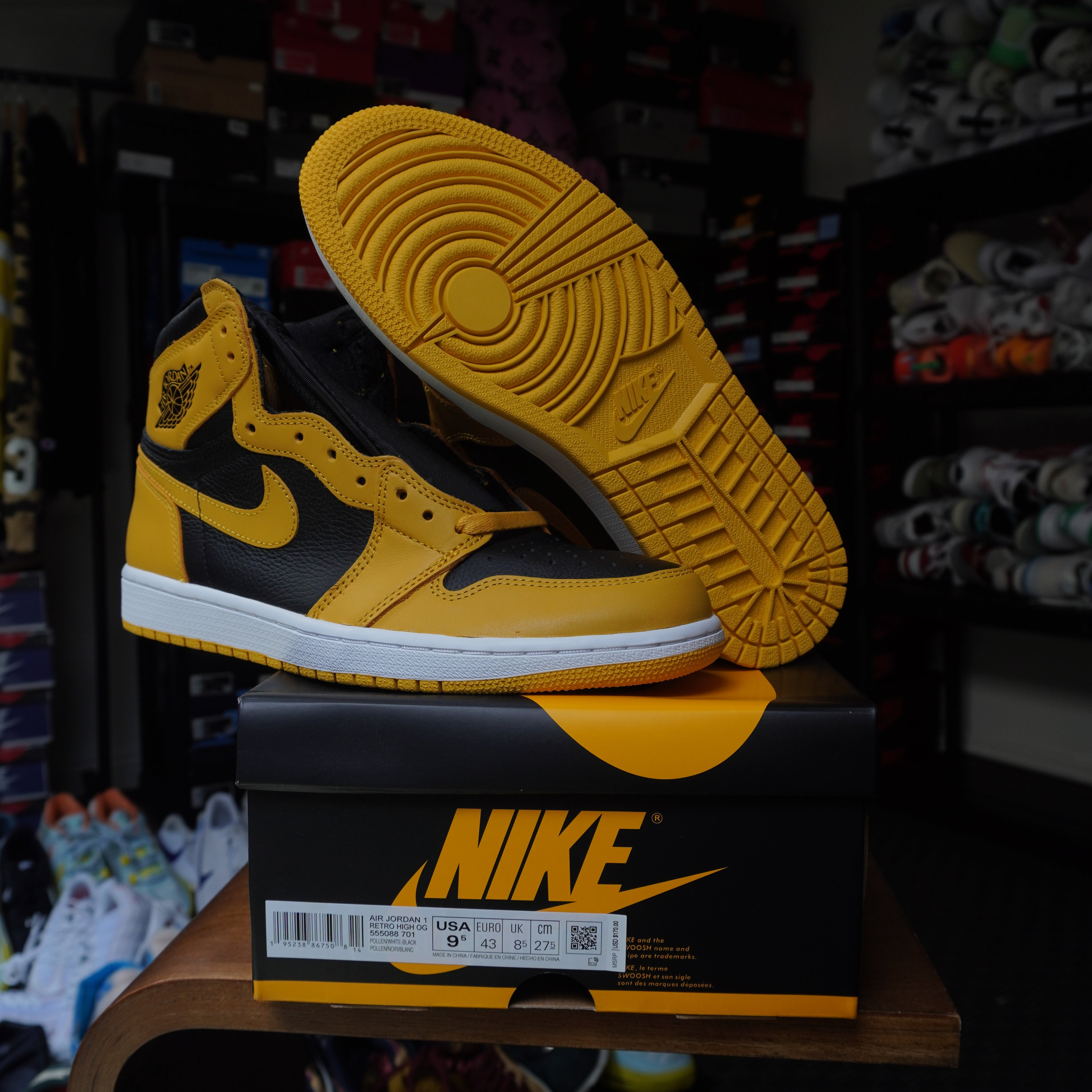 Jordan 1 Retro High Pollen
