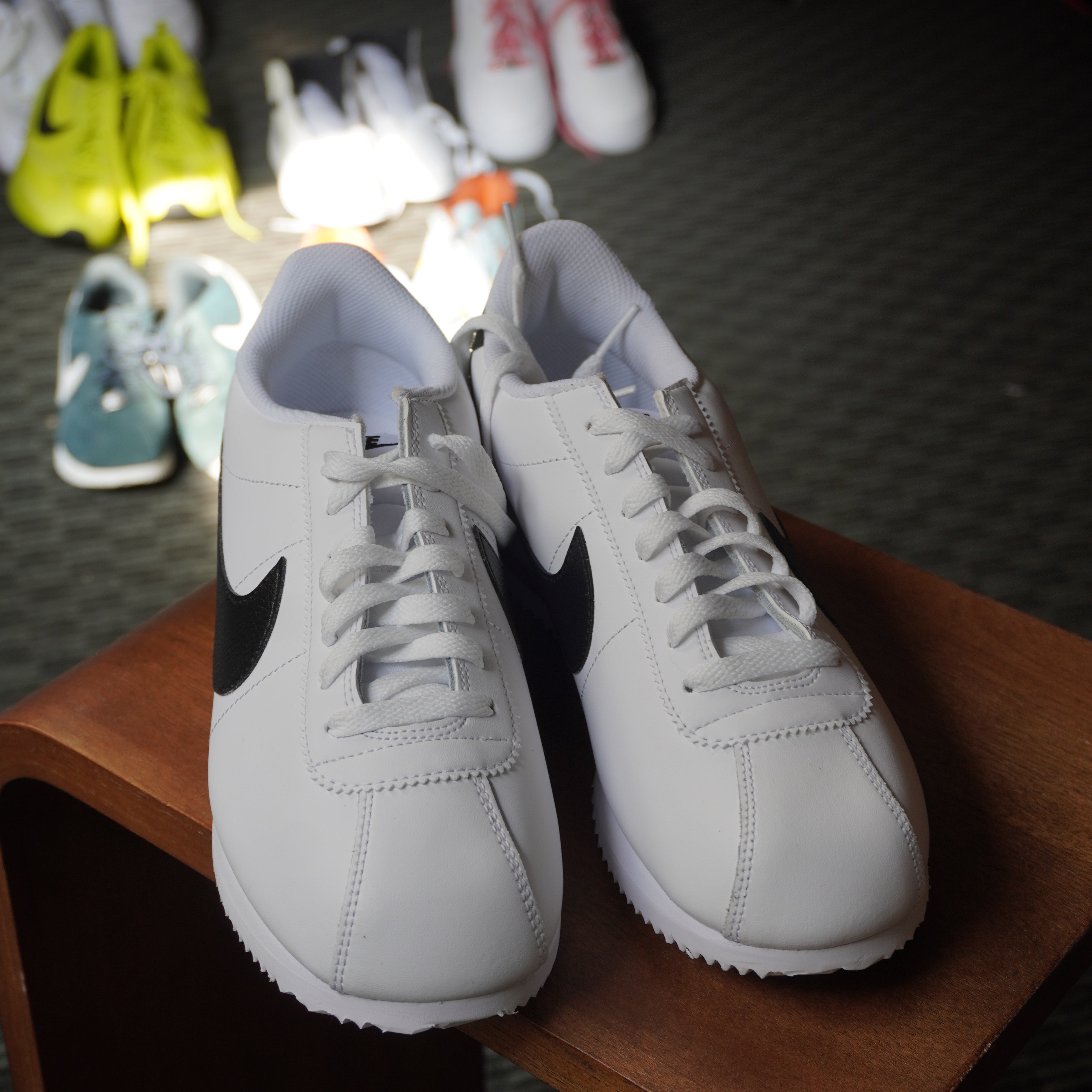 Nike Cortez White Black