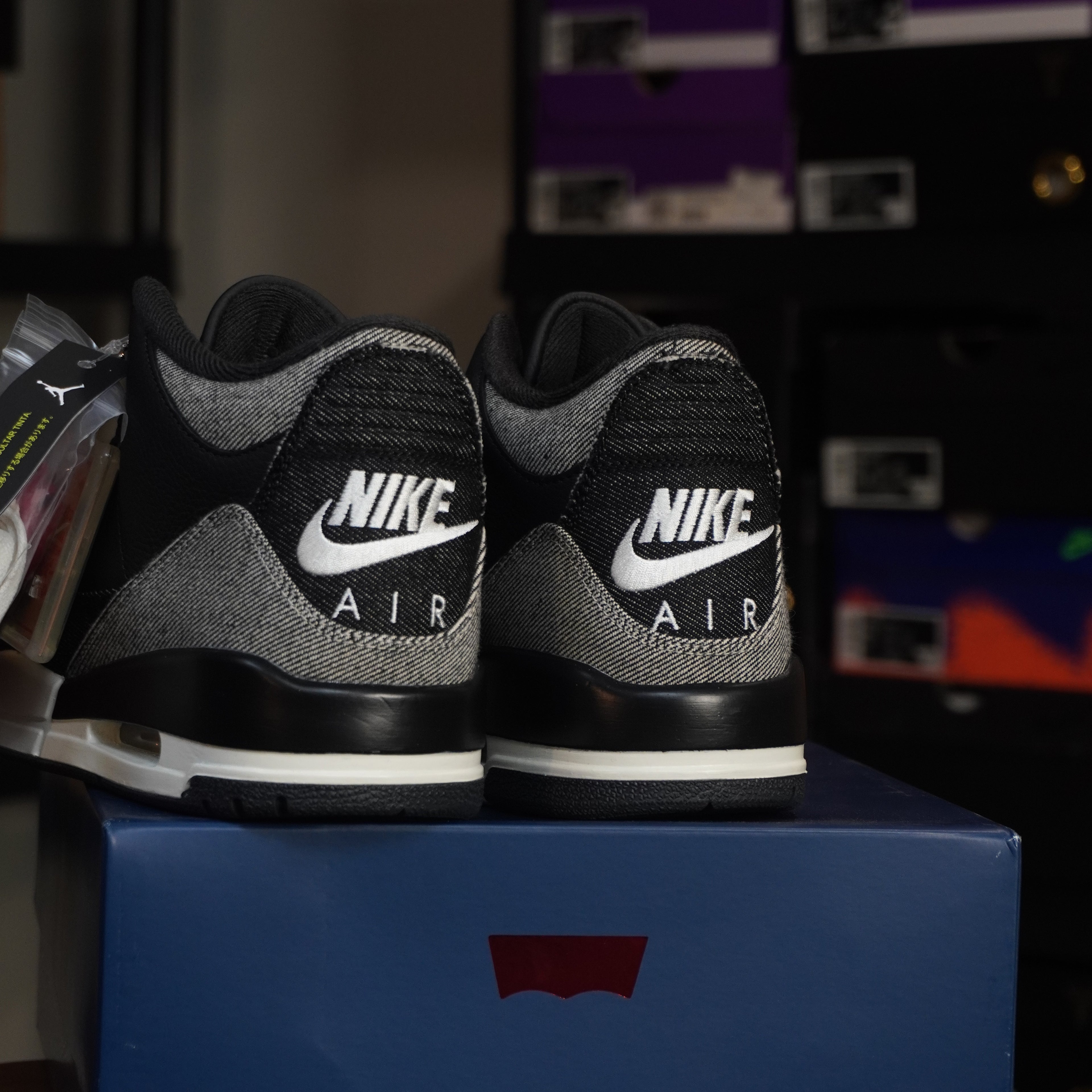 Jordan 3 Retro Levi’s Black