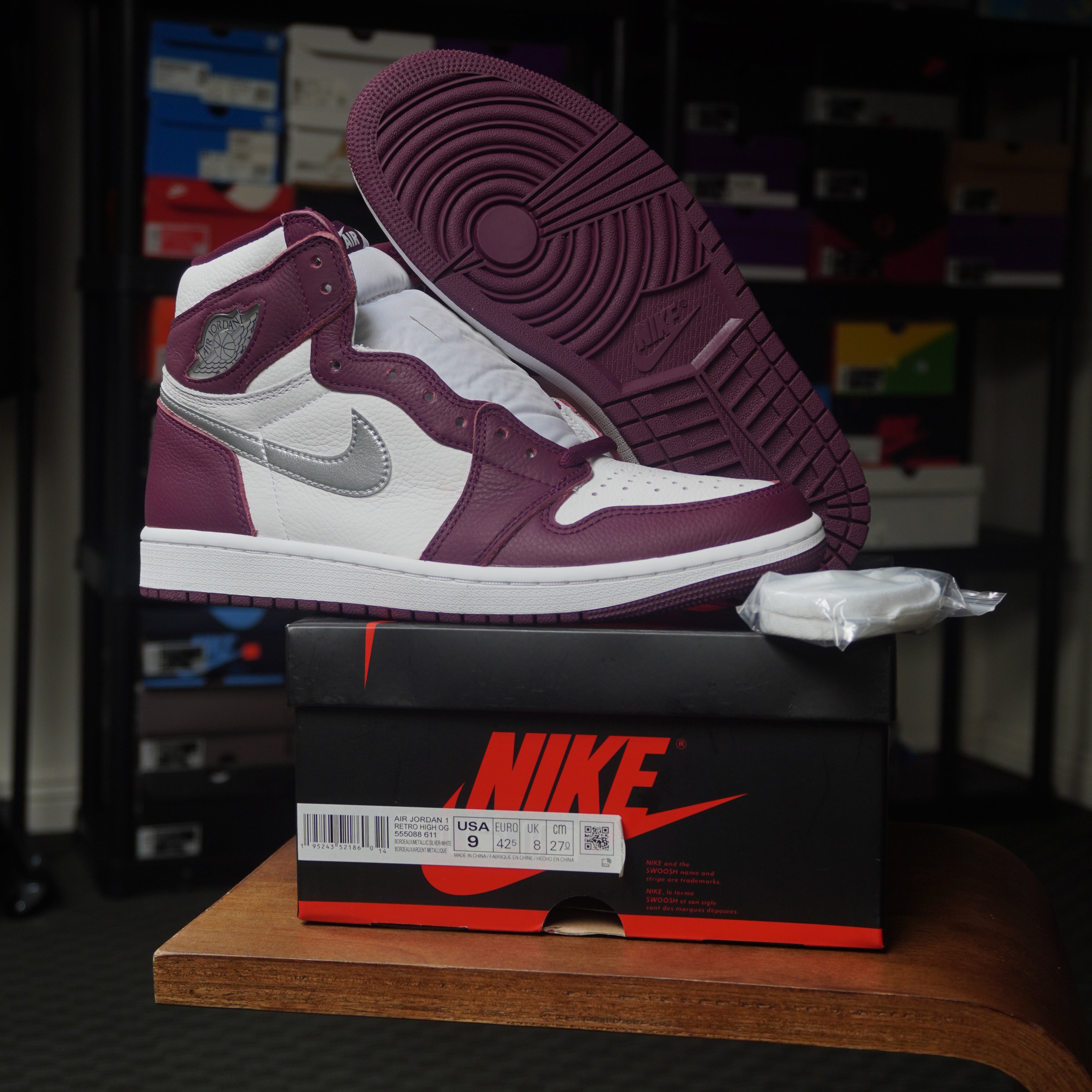 Jordan 1 Retro High OG Bordeaux