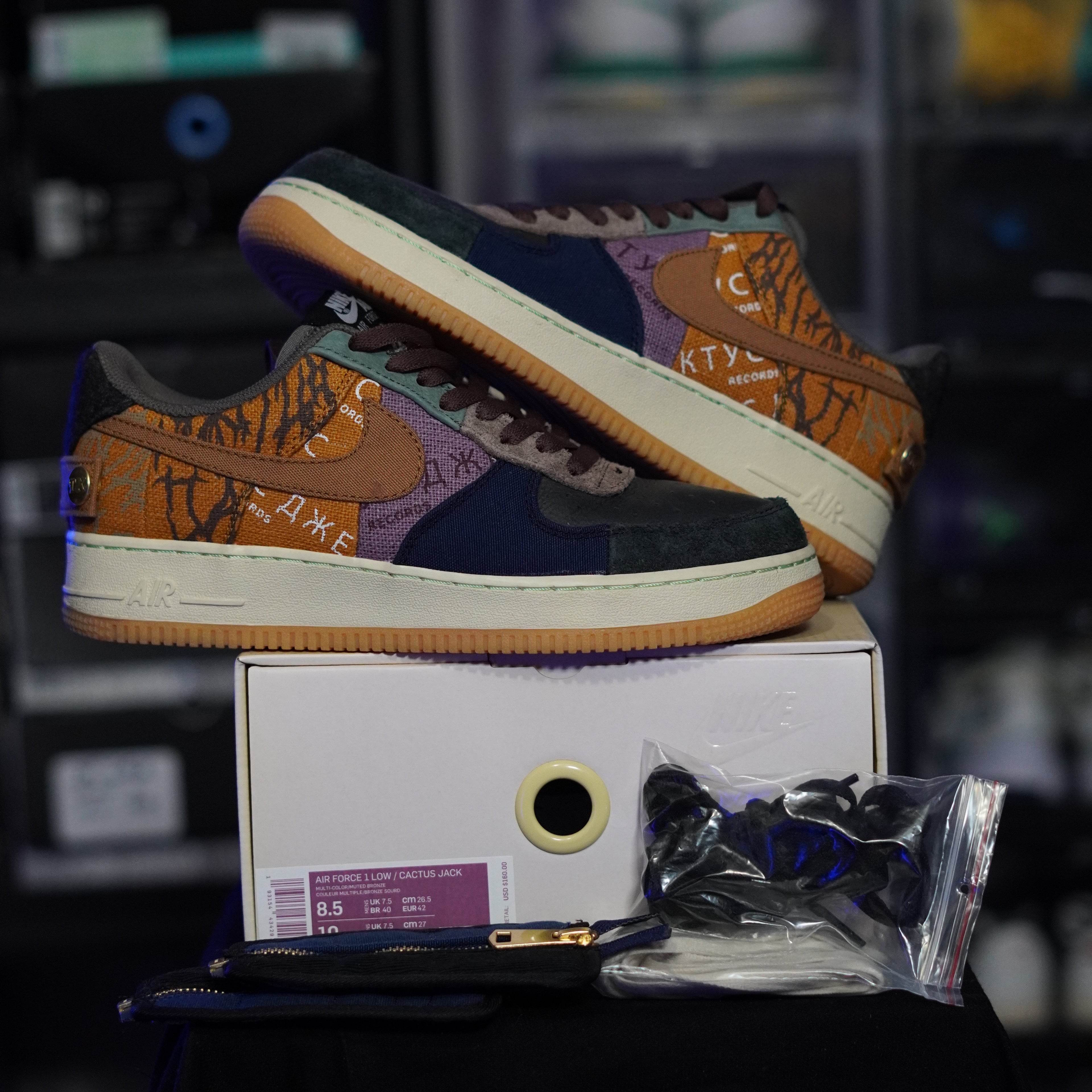 Nike Air Force 1 Low Travis Scott Cactus Jack