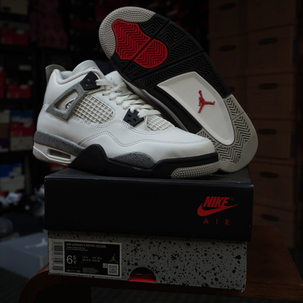 Air Jordan 4 Retro White Cement (2025) GS