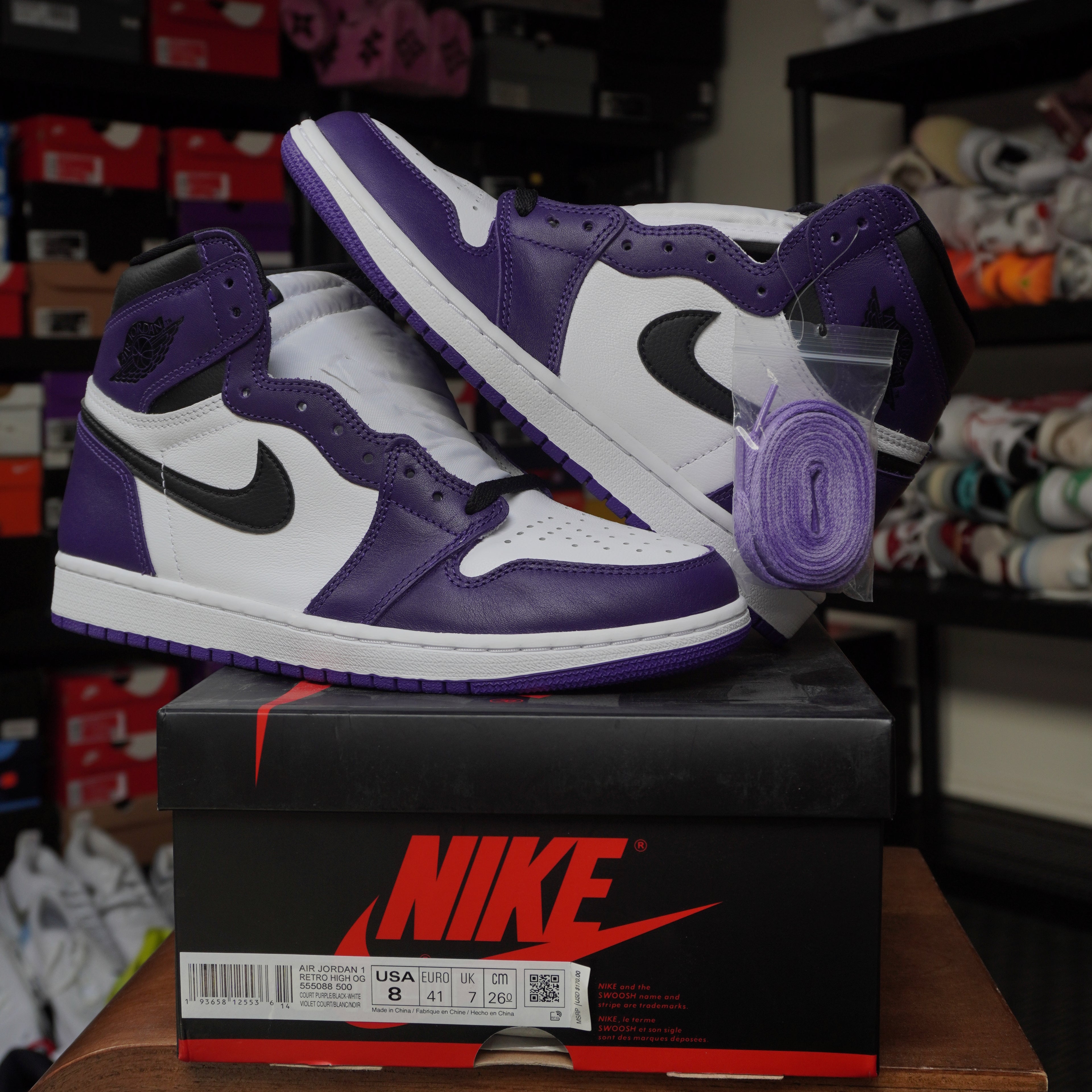 Jordan 1 Retro High Court Purple 2.0