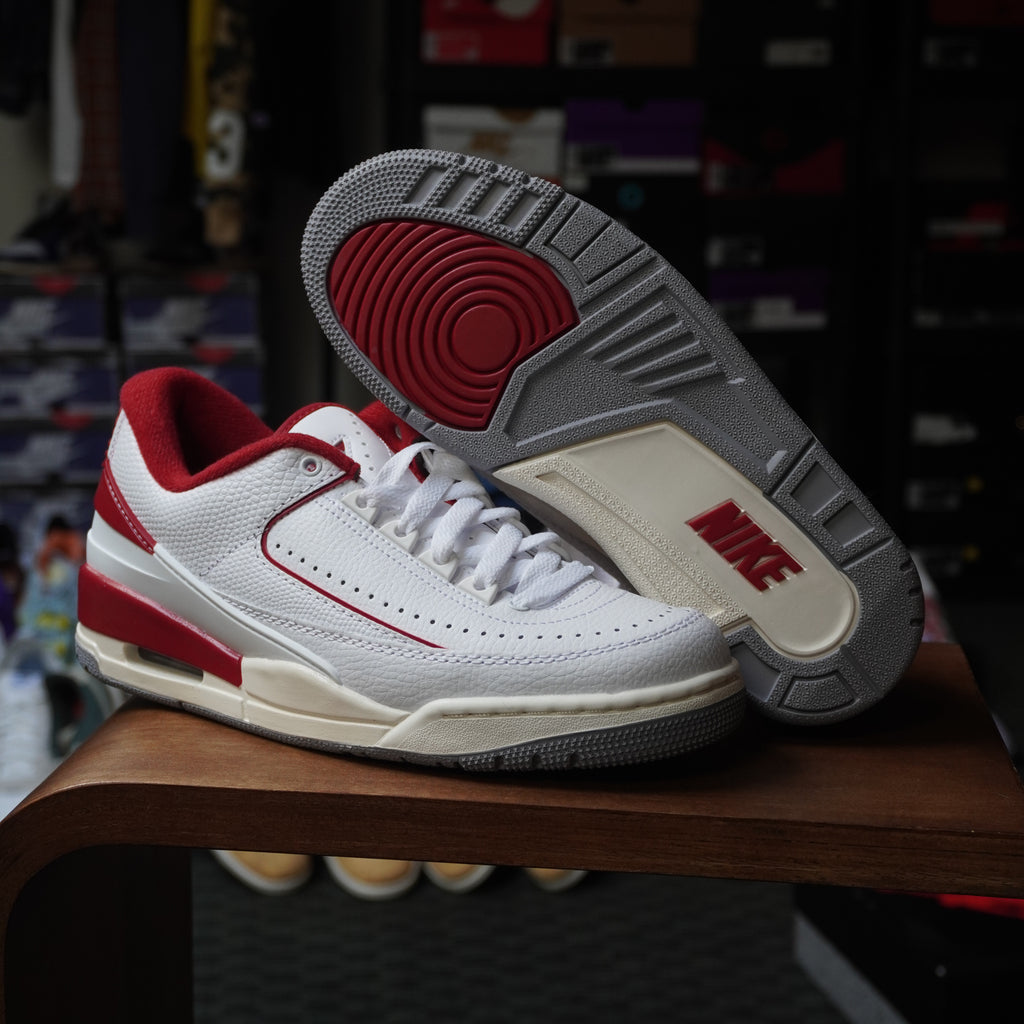 Jordan 2/3 White Varsity Red (GS)