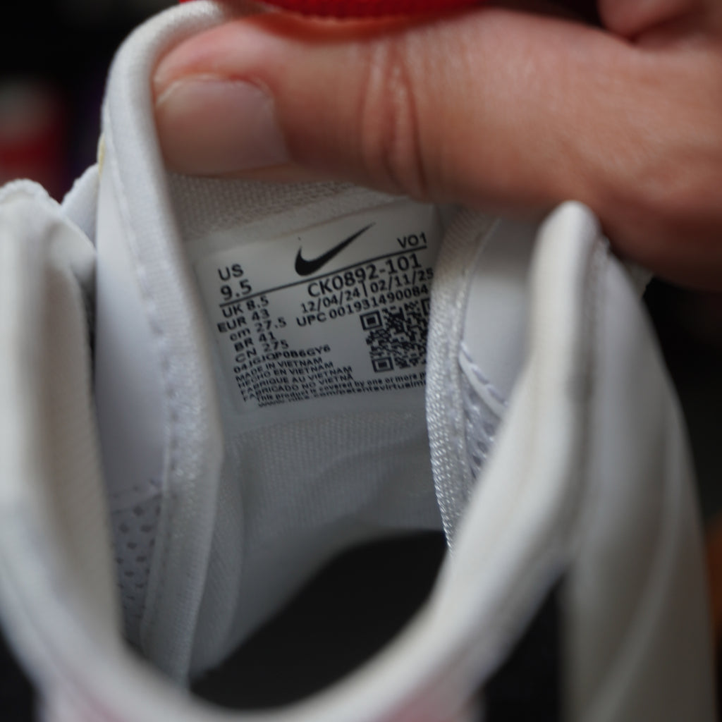 Nike Air Max Uptempo 95 White Red Black