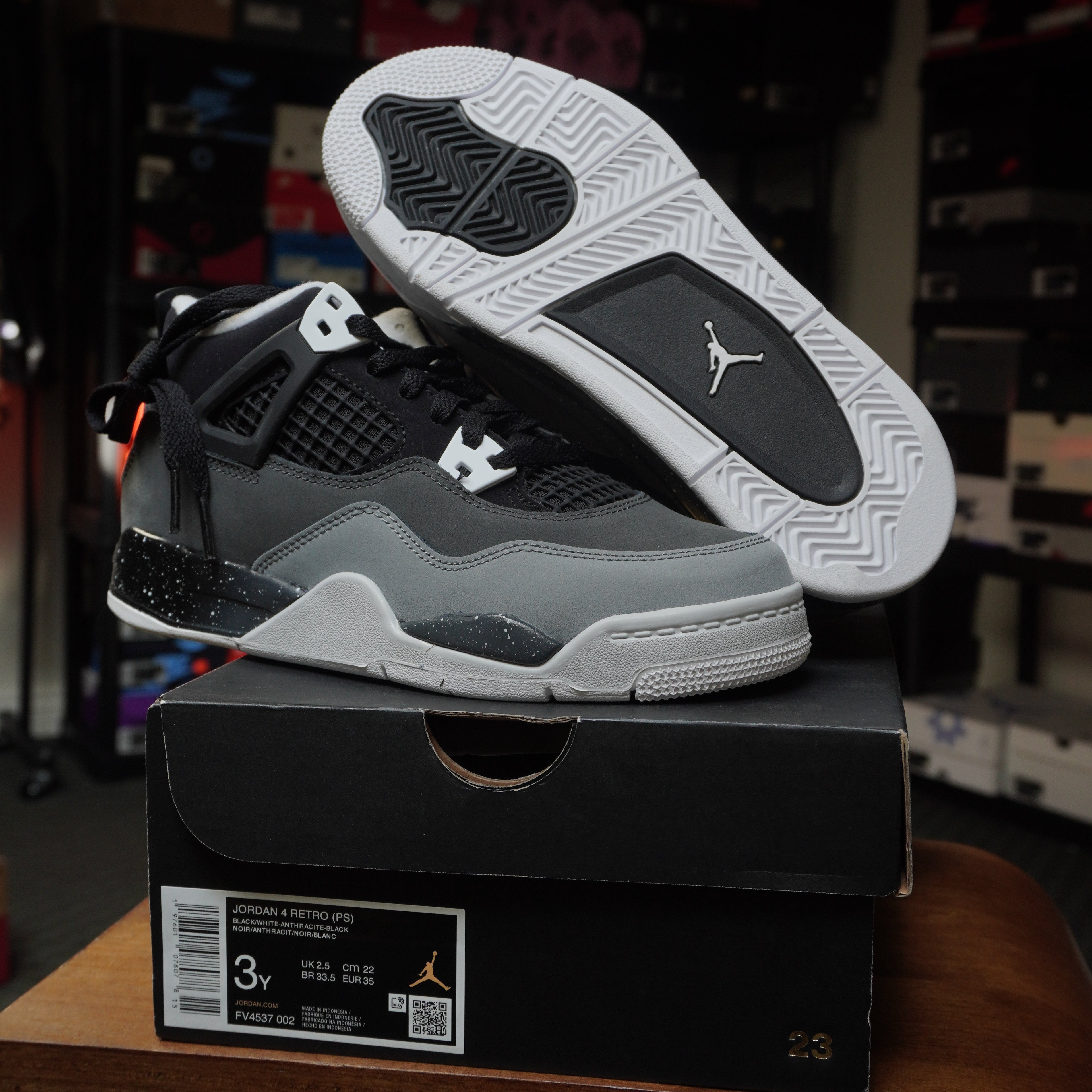 Jordan 4 Retro Fear (2024) (PS)