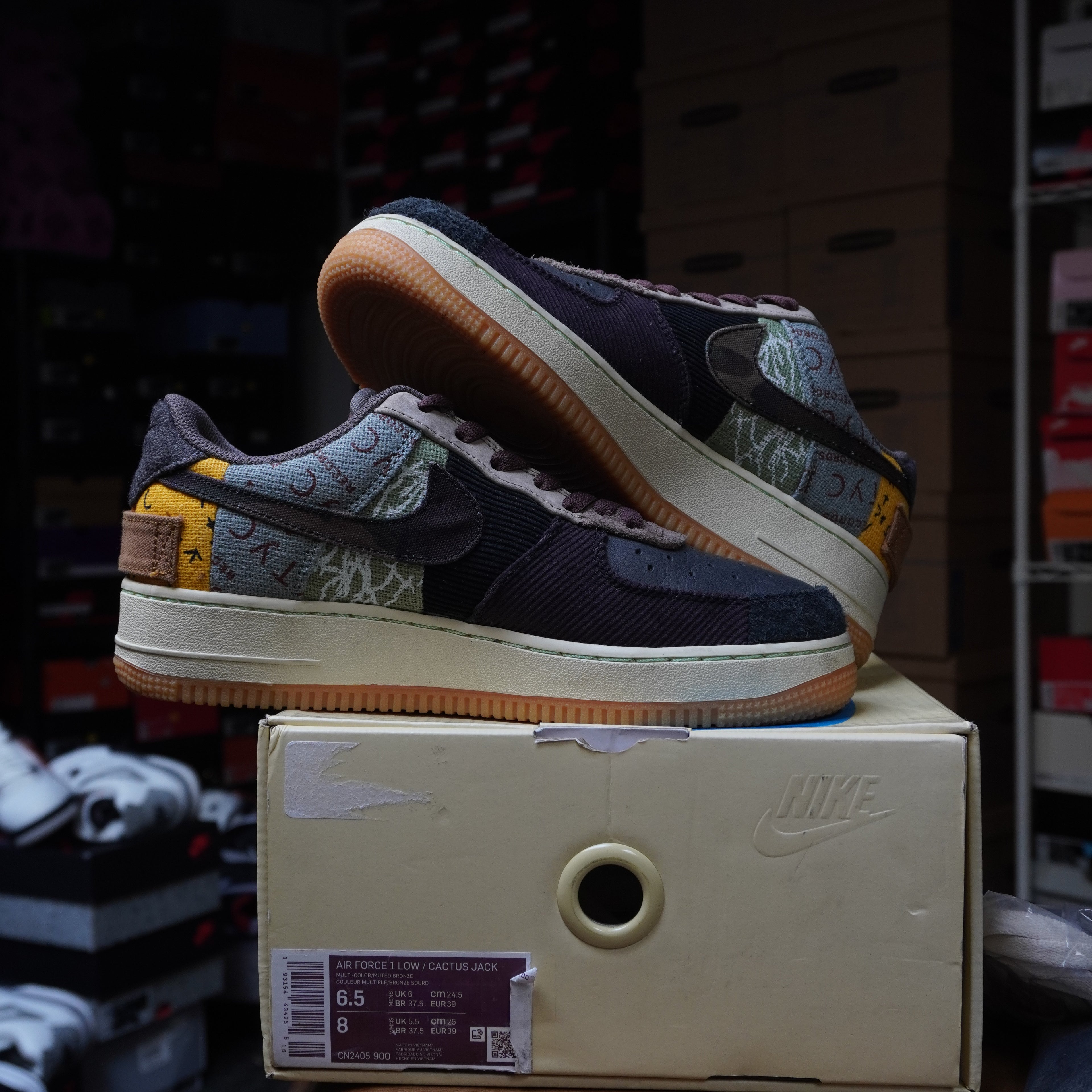 Nike Air Force 1 Low Travis Scott Cactus Jack
