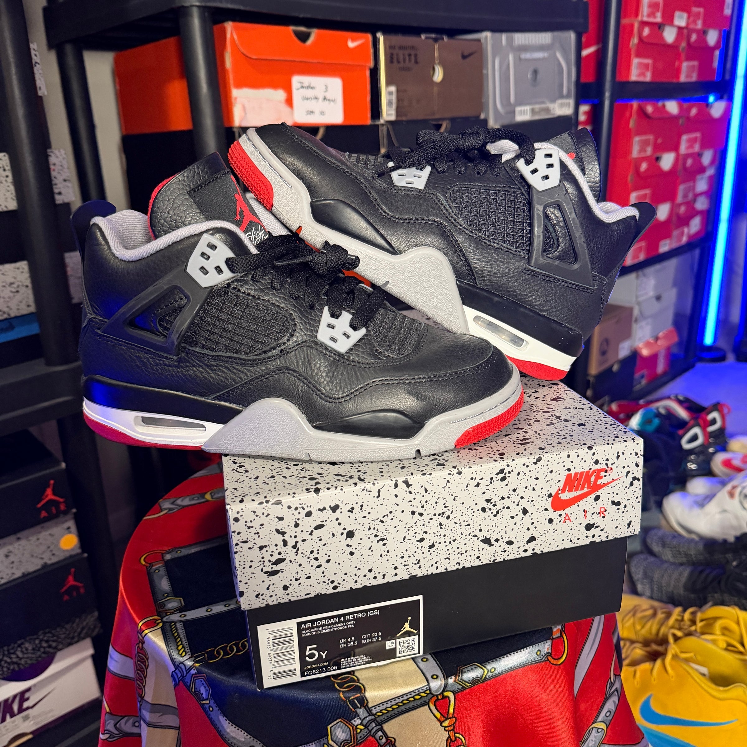 Jordan 4 Retro Bred Reimagined (GS)