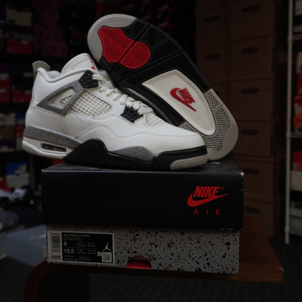 Jordan 4 Retro White Cement (2025)