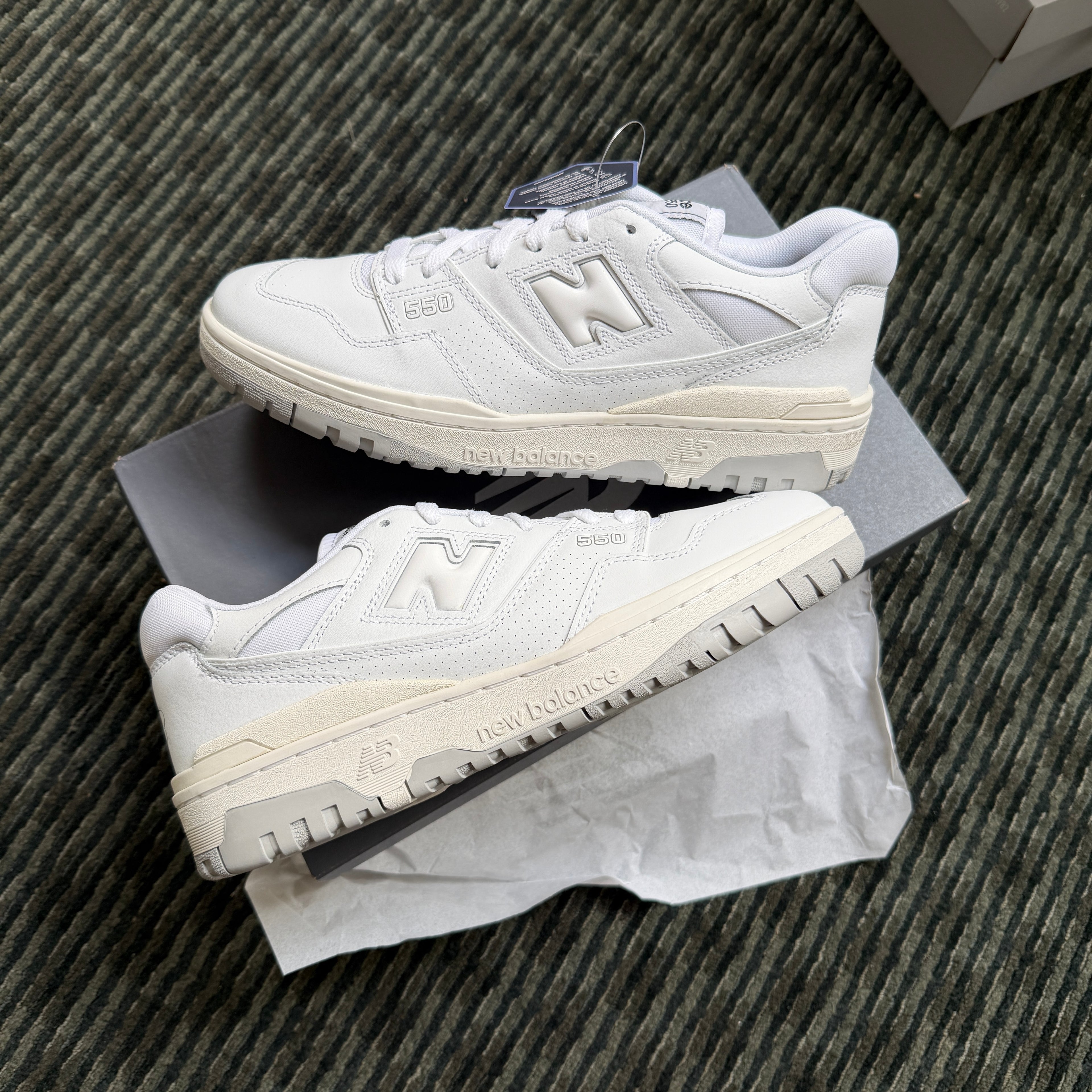 New Balance 550 White Grey