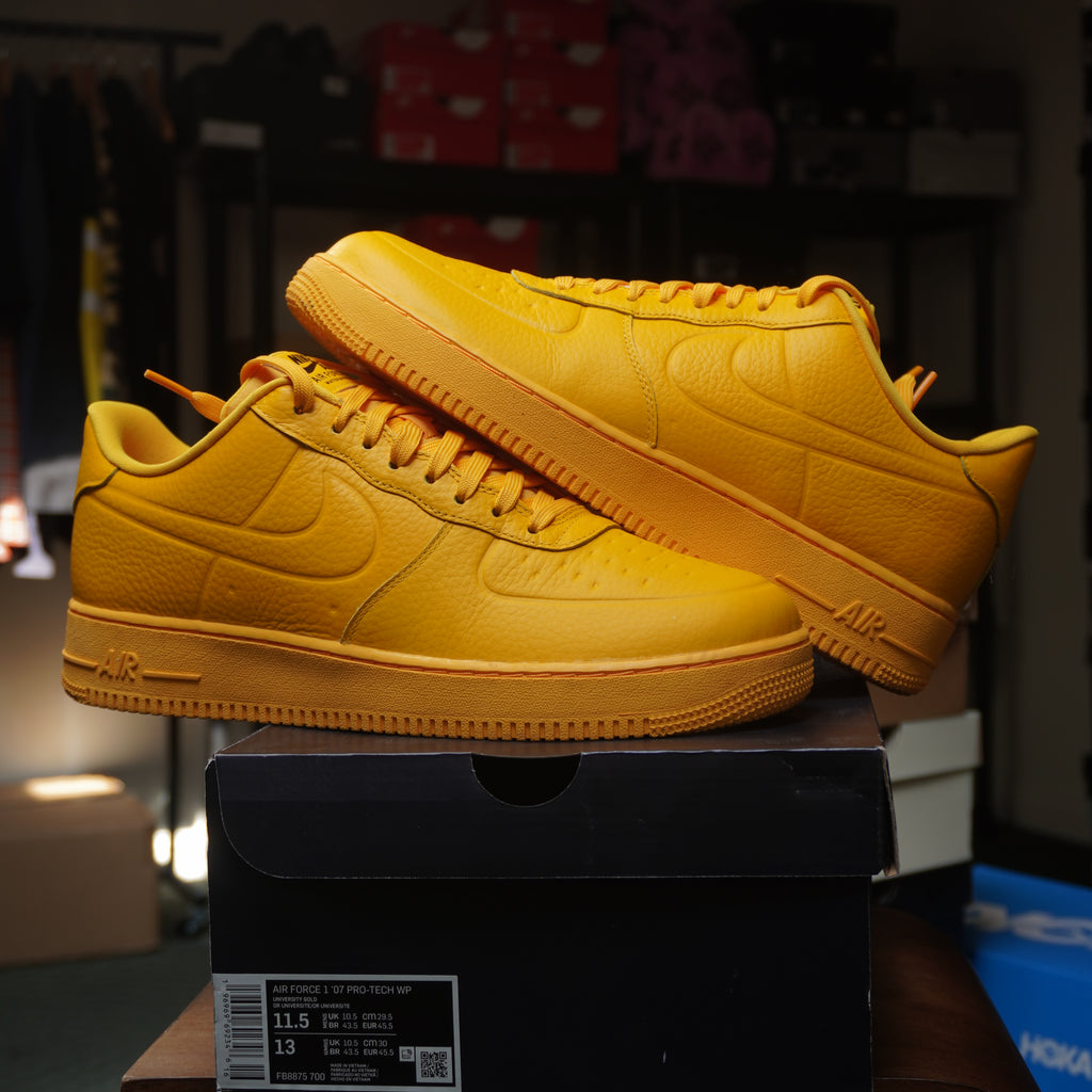 Nike Air Force 1 Low '07 Pro-Tech Waterproof University Gold