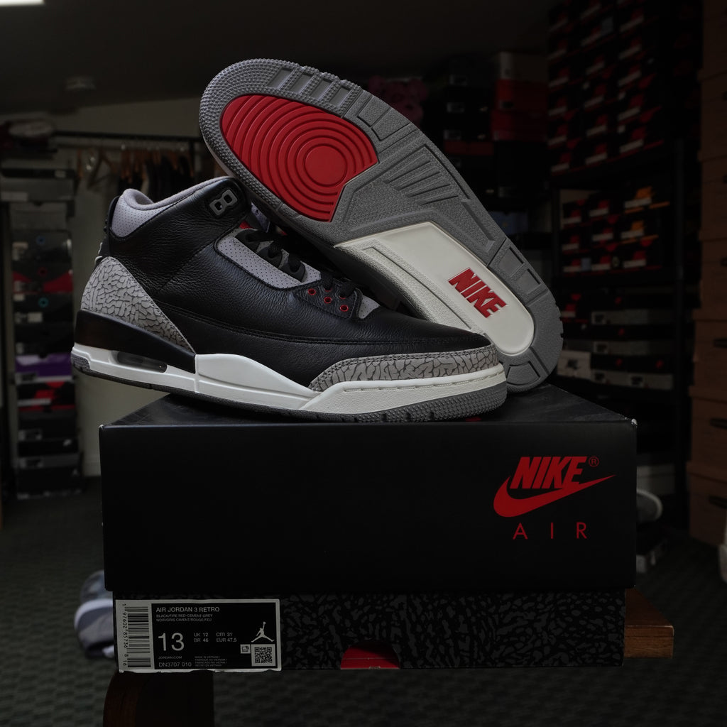 Jordan 3 Retro OG Black Cement (2024)
