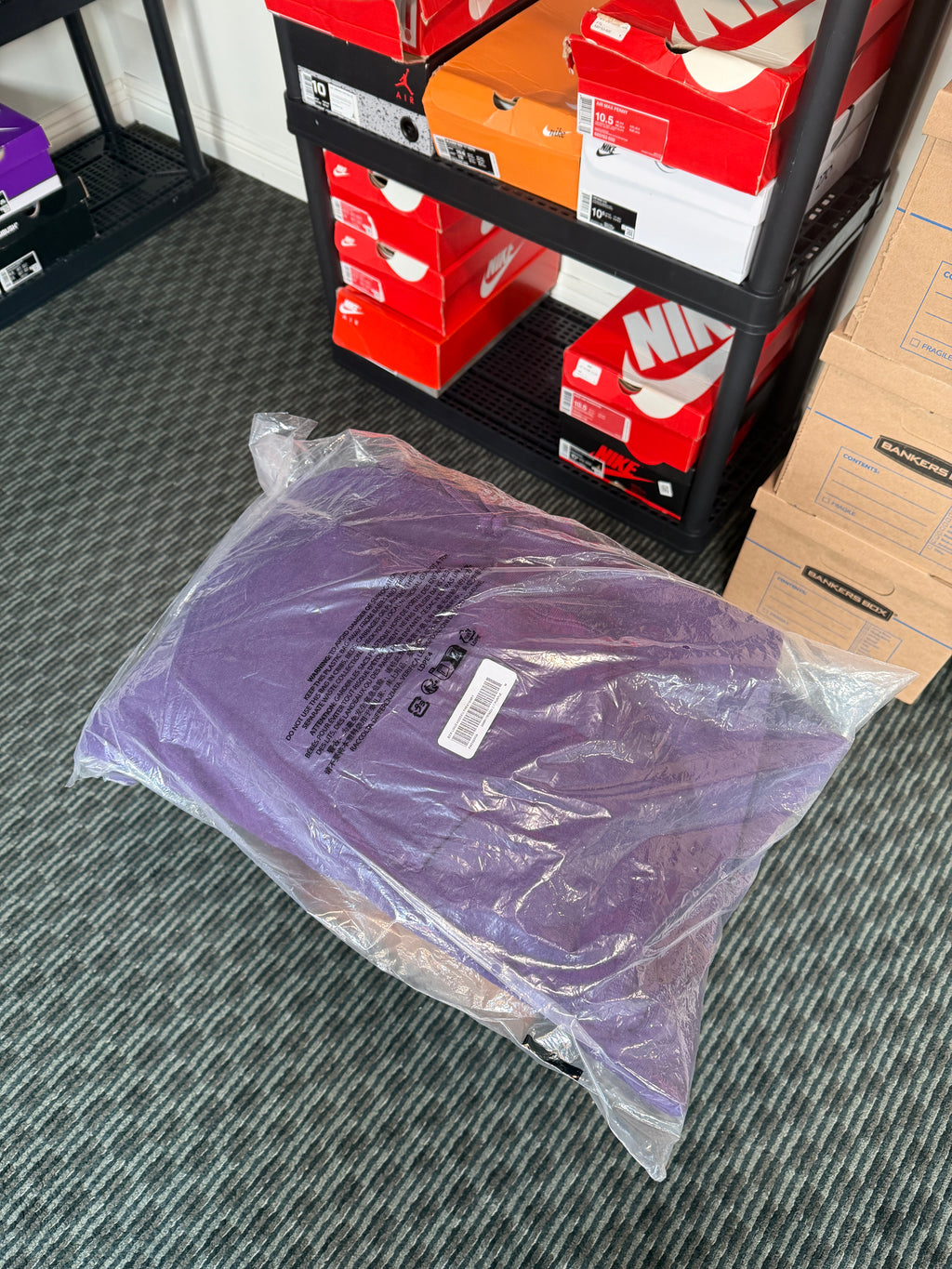 Supreme Box Logo Purple FW23