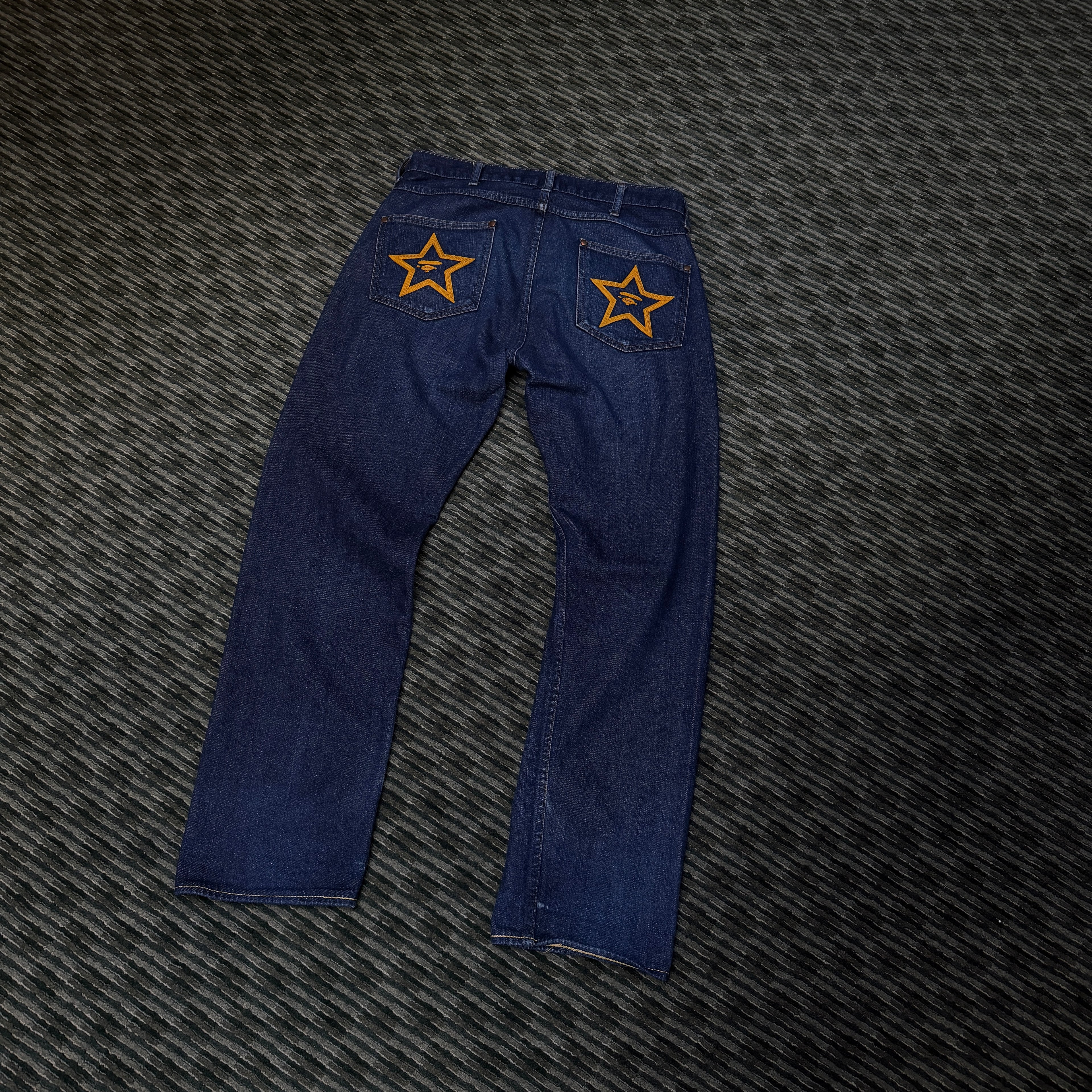 2000's Bape Head Star Denim