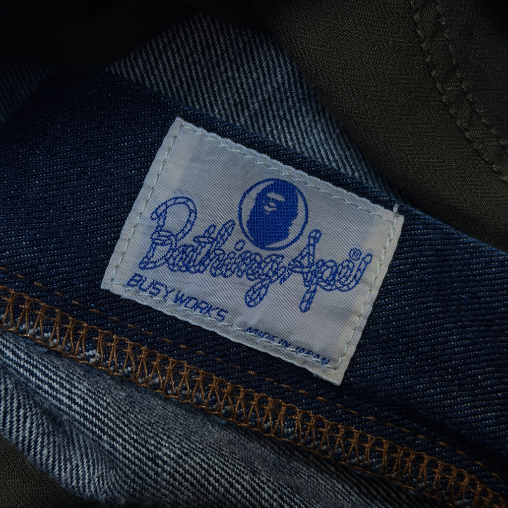2000's Bape Head Star Denim