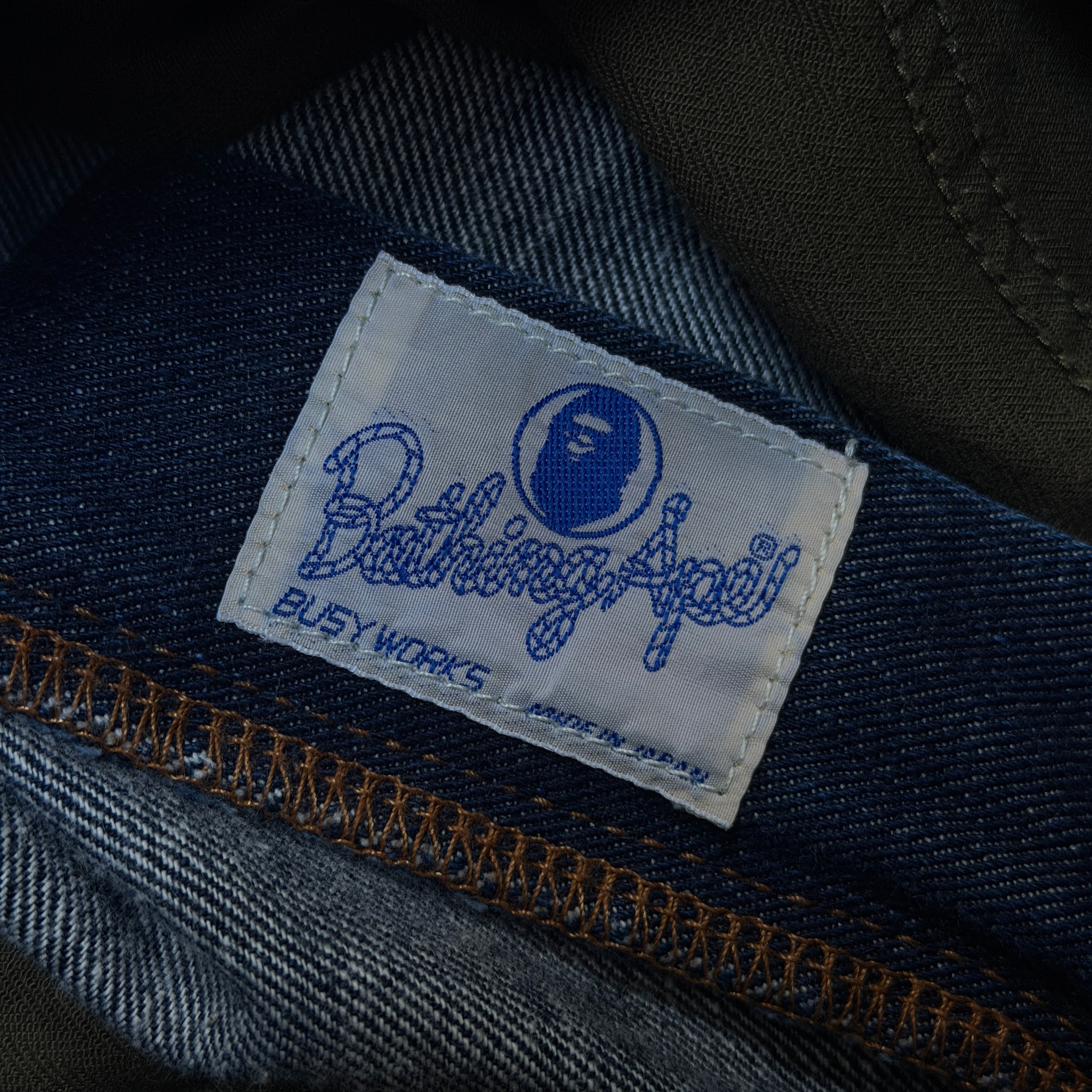 2000's Bape Head Star Denim