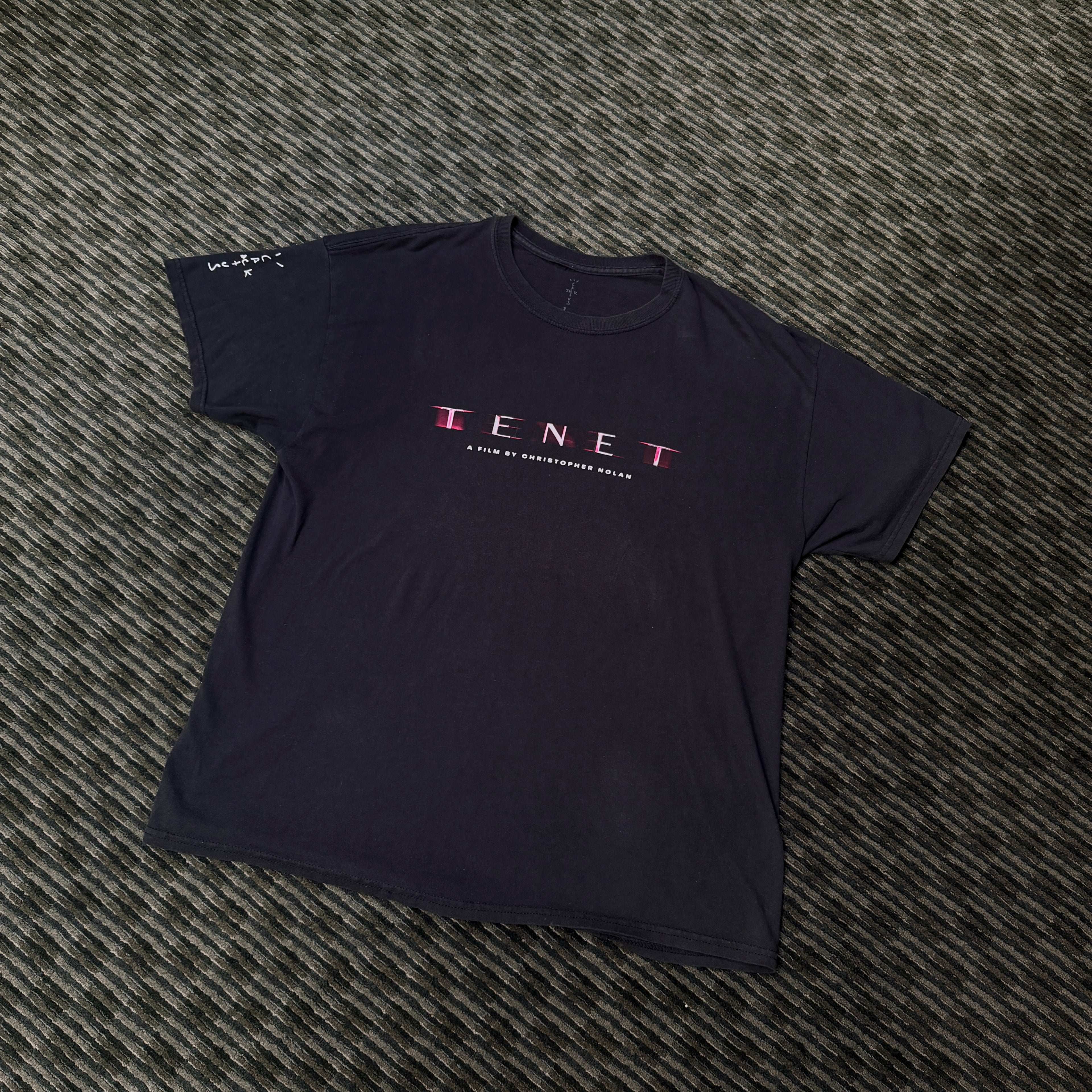 Travis Scott Tenet T-Shirt Black