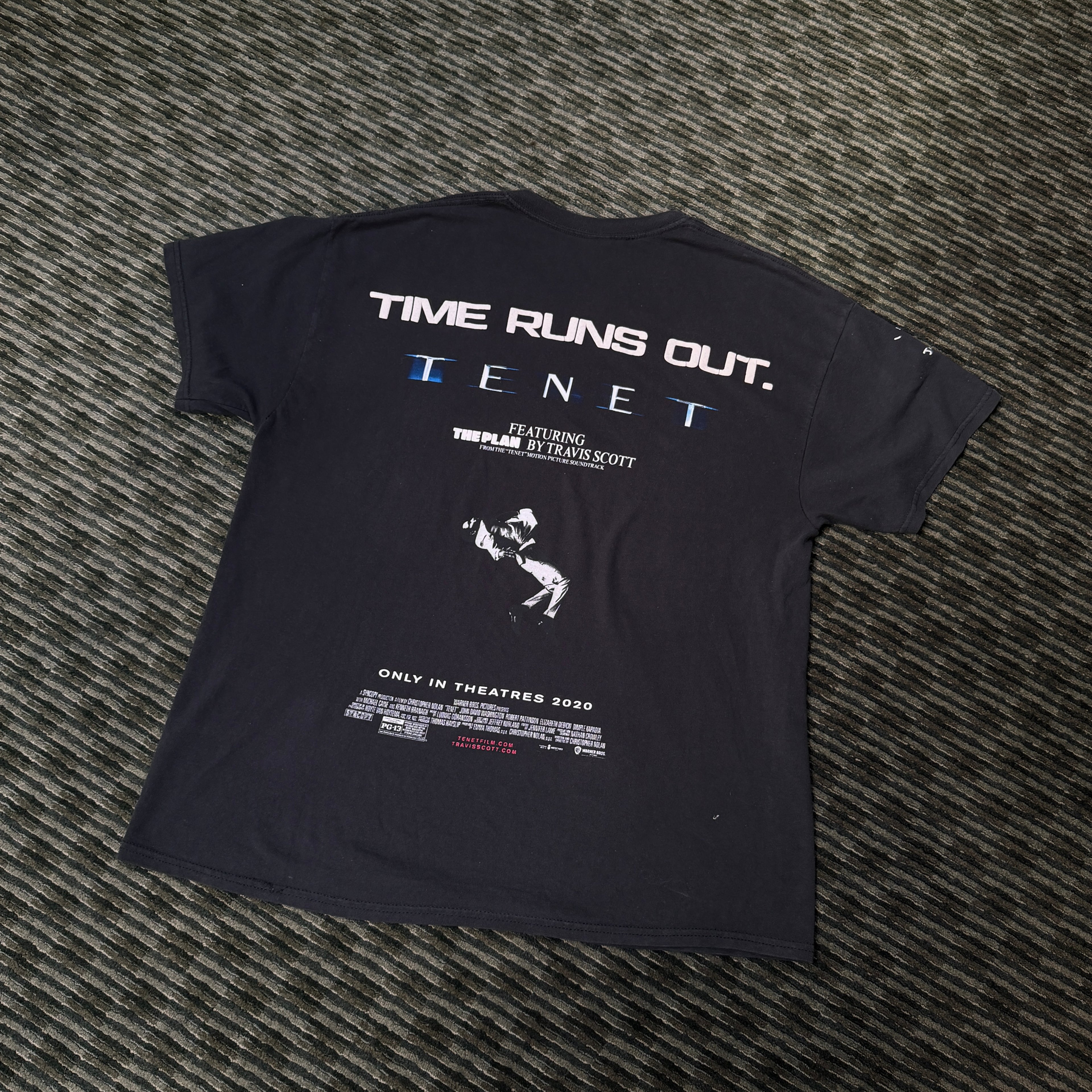 Travis Scott Tenet T-Shirt Black