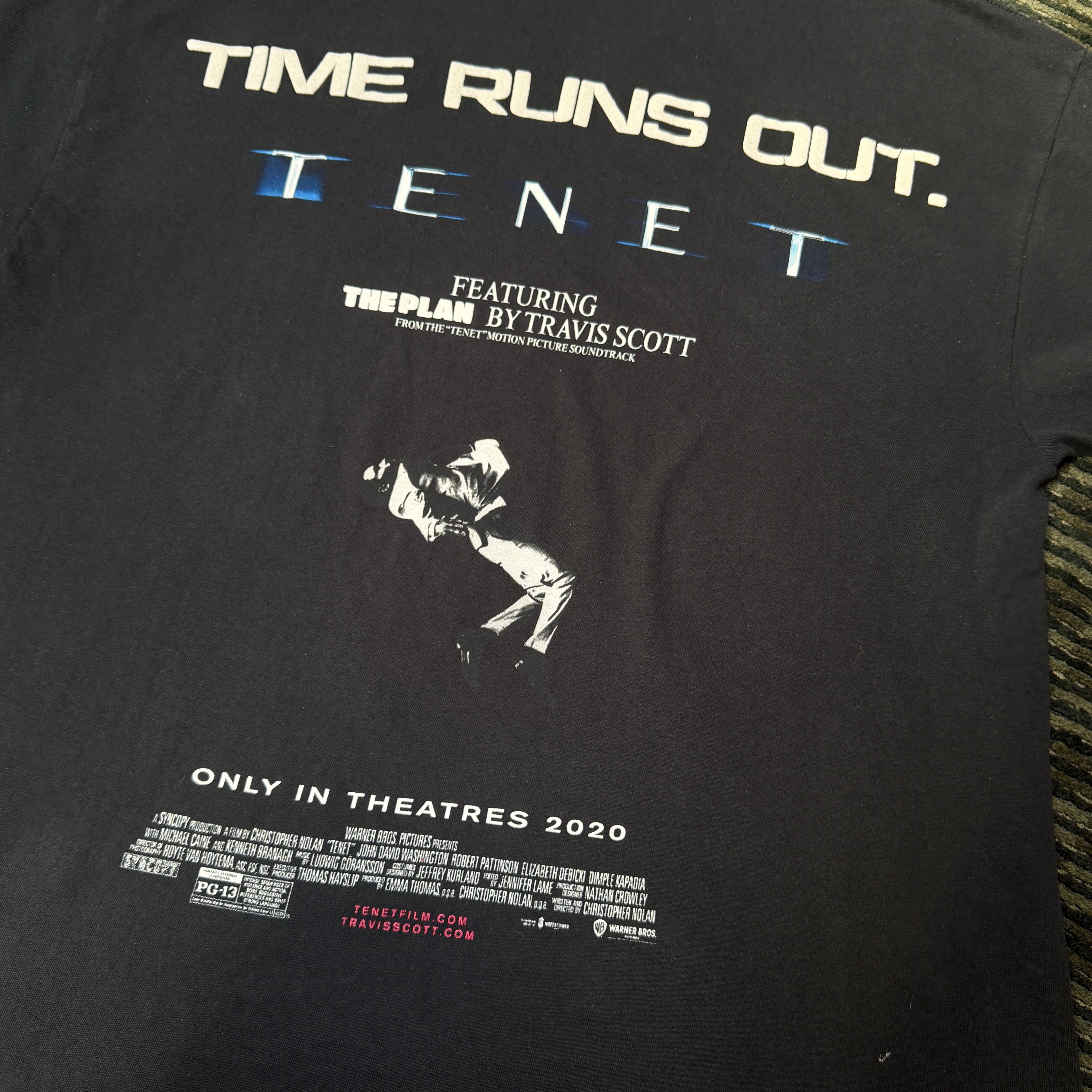 Travis Scott Tenet T-Shirt Black