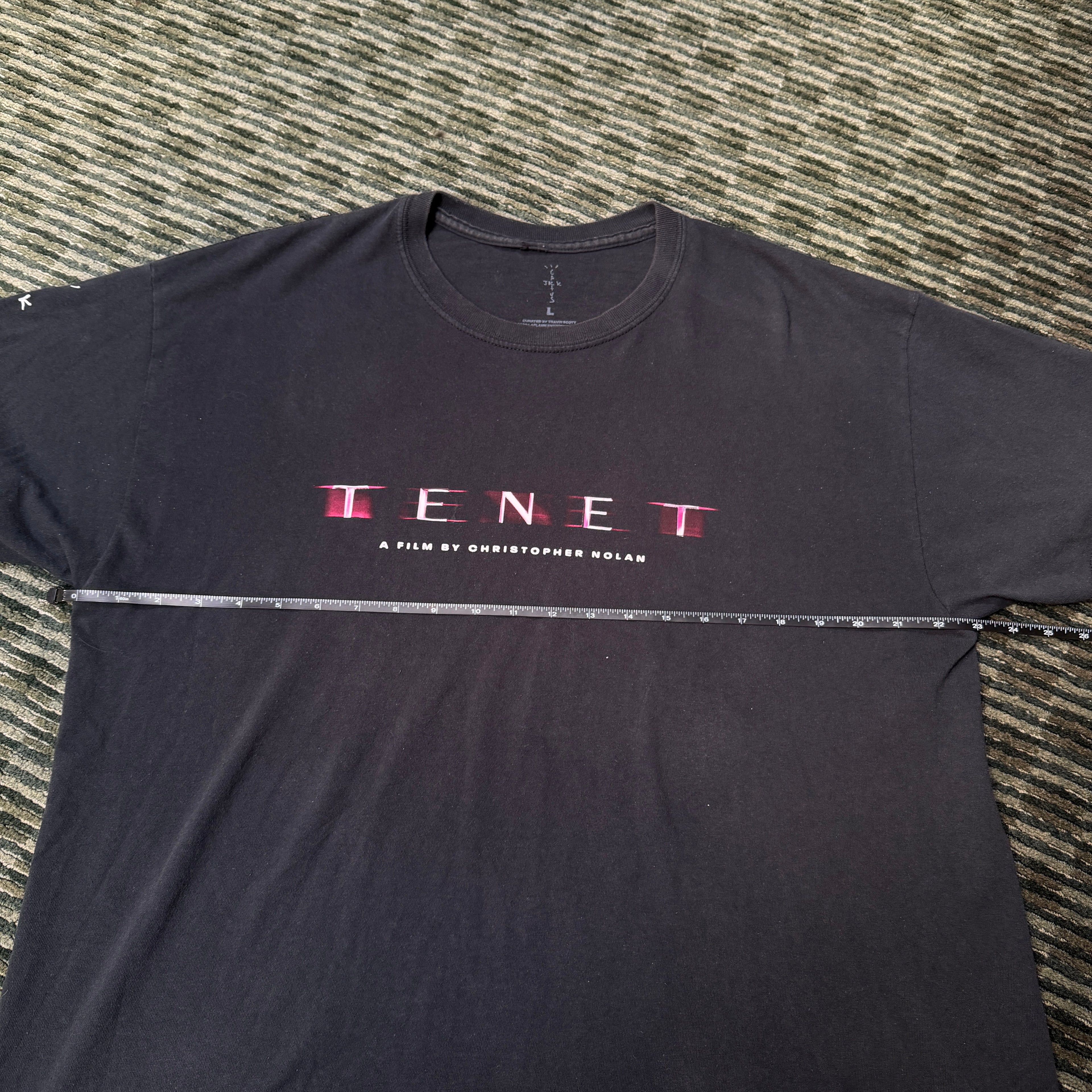 Travis Scott Tenet T-Shirt Black