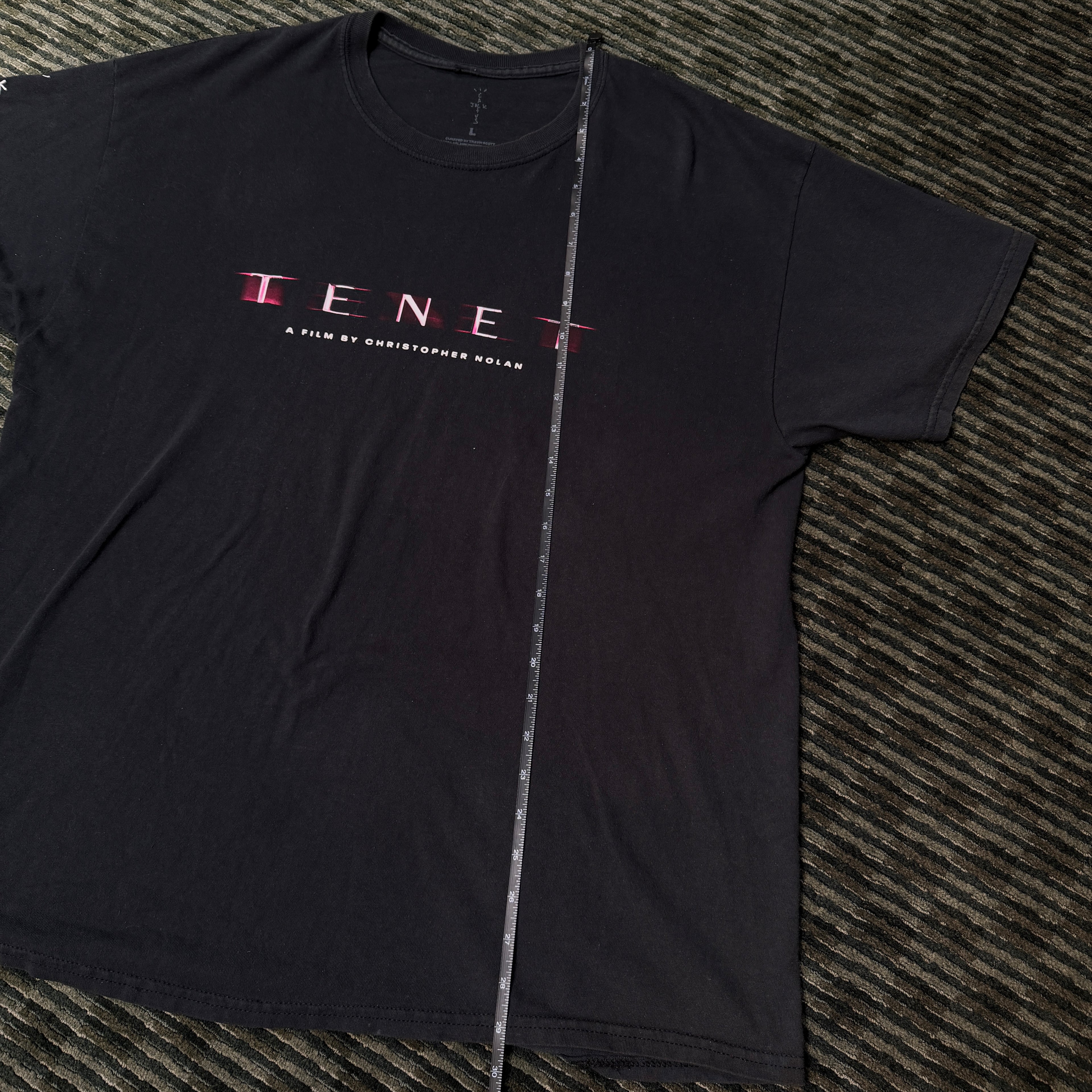 Travis Scott Tenet T-Shirt Black