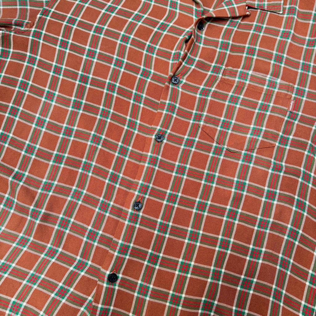 Supreme Plaid Rayon Button Up Shirt SS19