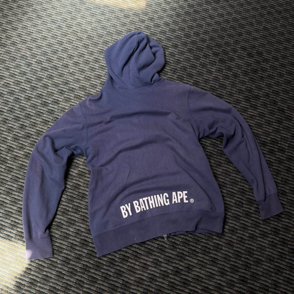 A Bathing Ape Bape Mad Face Full Zip Navy