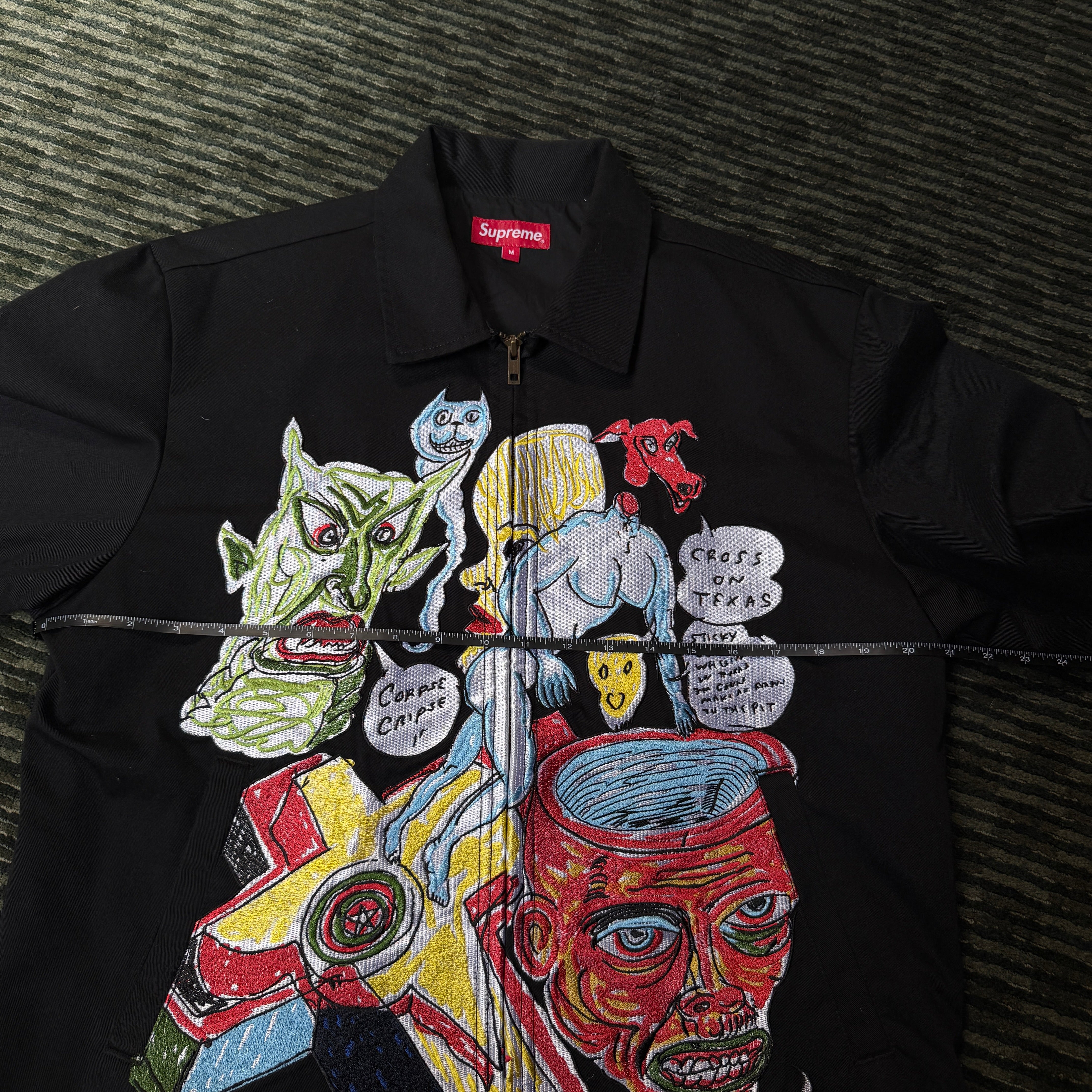 Supreme Daniel Johnston Embroidered Work Jacket – Sneakorhead