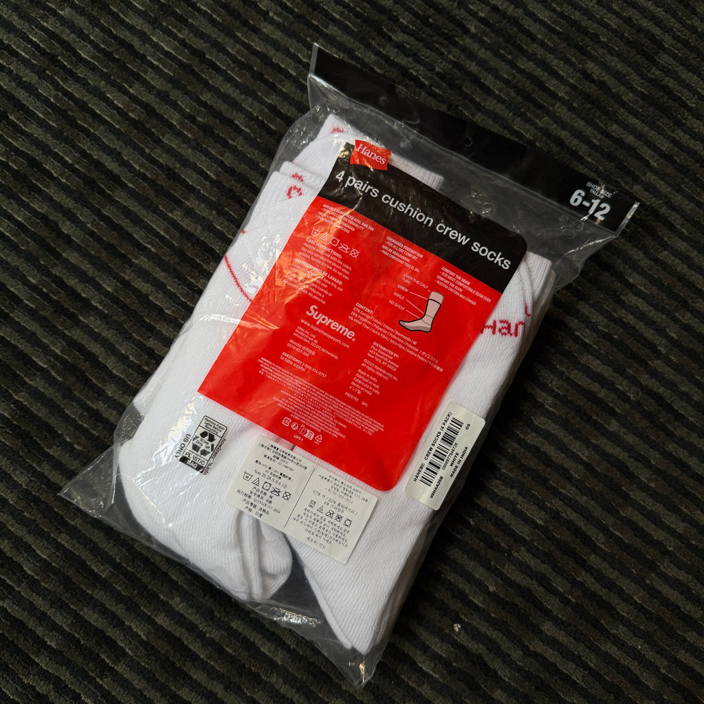 Supreme Hanes Crew Socks