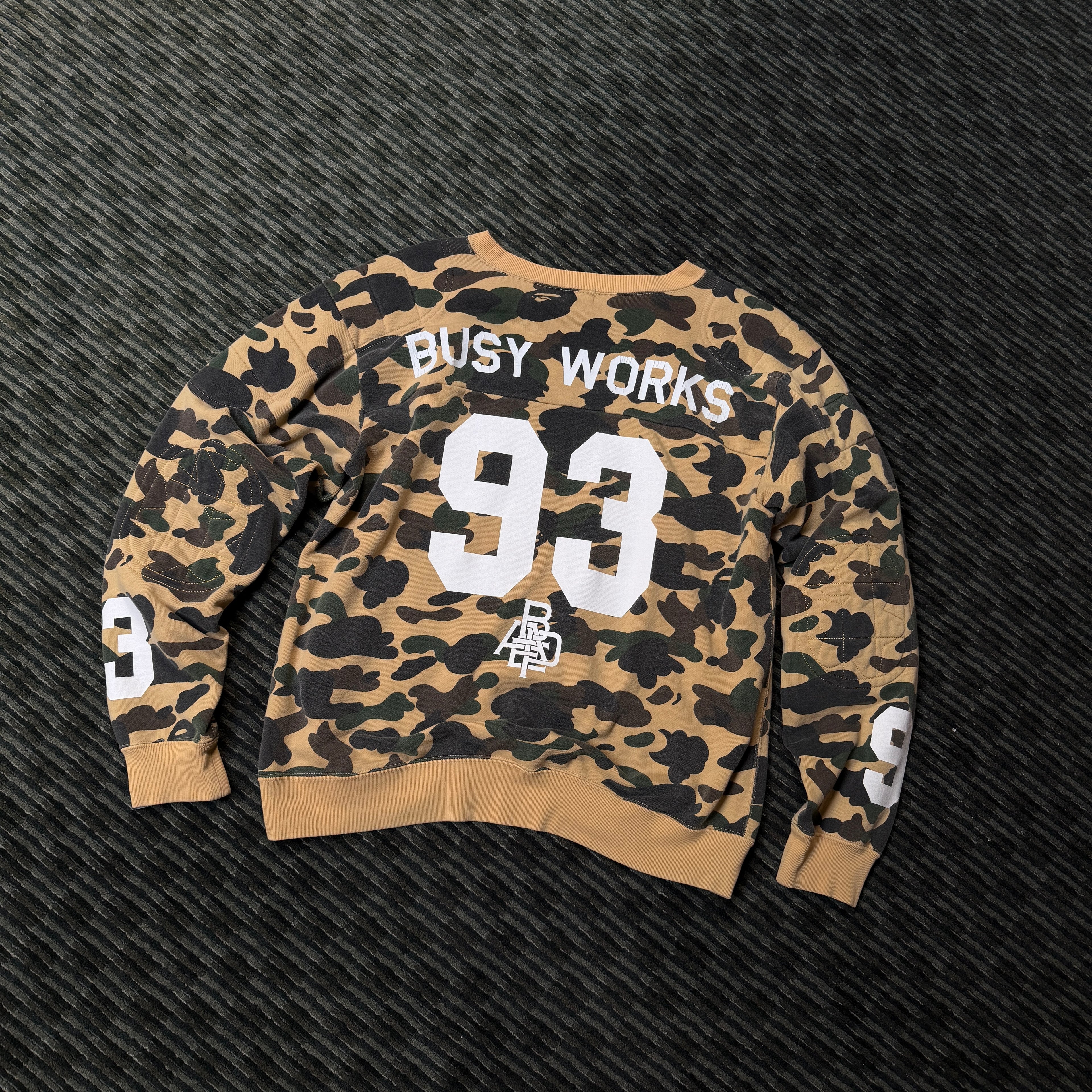 Vintage Bape 1st Camo Generals Crewneck