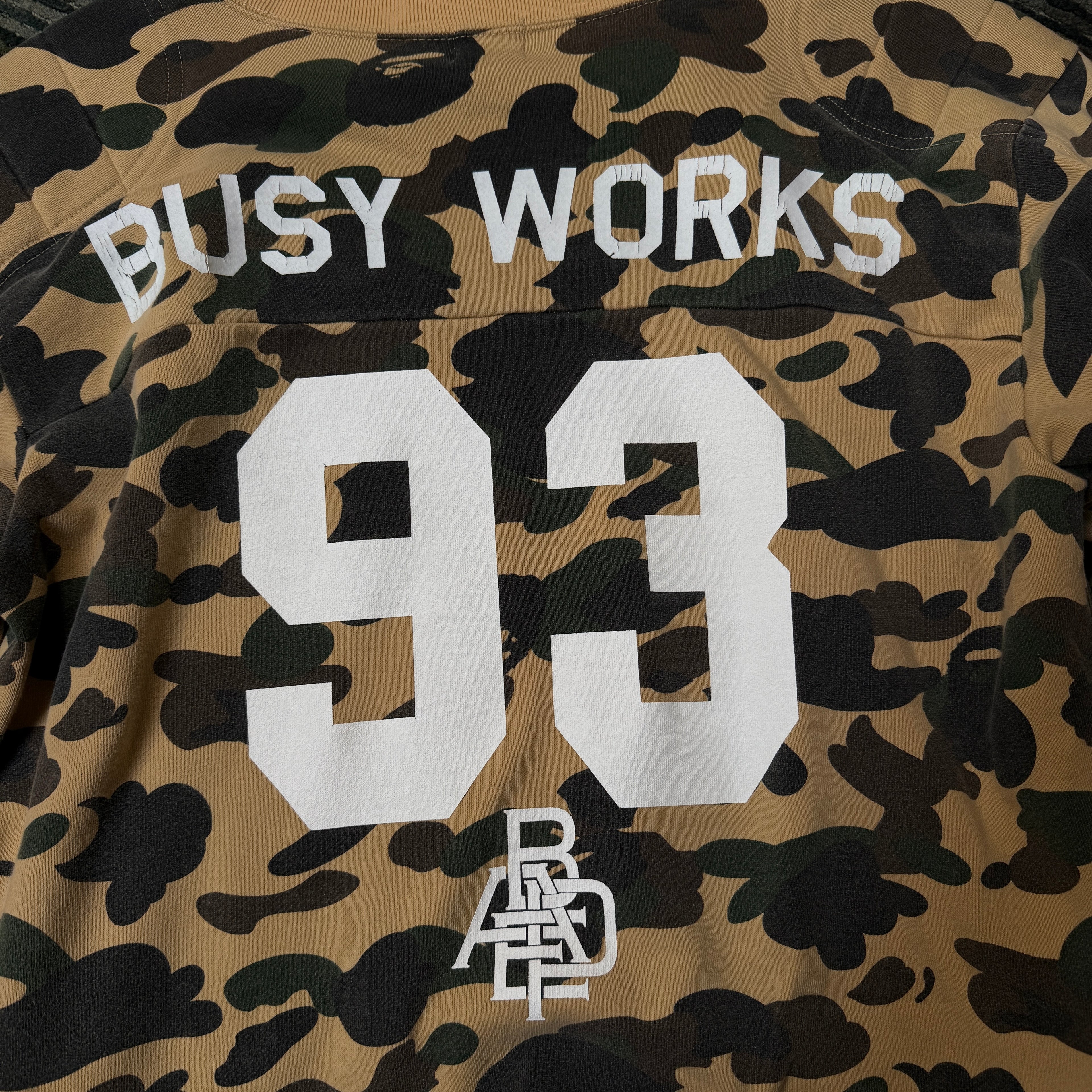 Vintage Bape 1st Camo Generals Crewneck