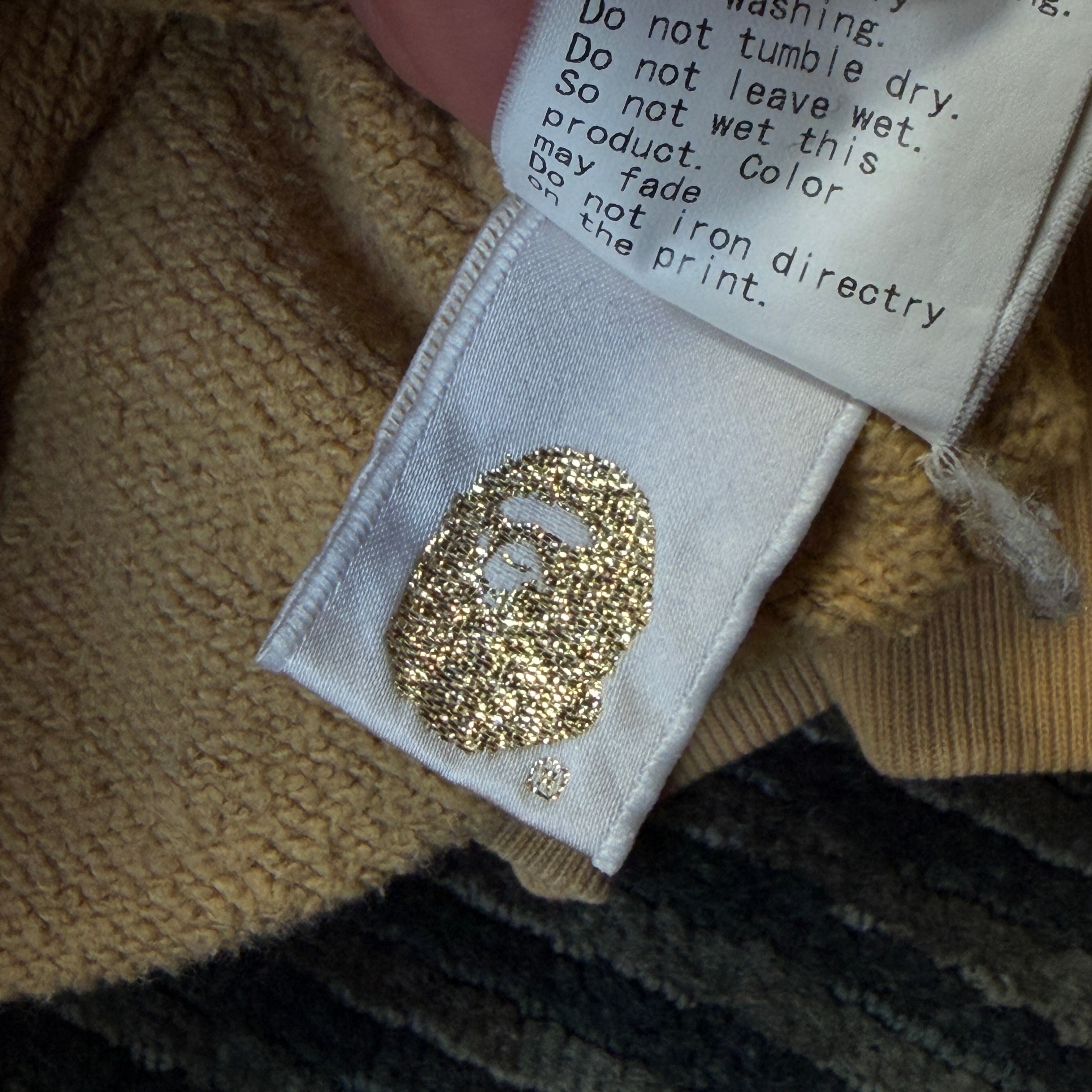 Vintage Bape 1st Camo Generals Crewneck