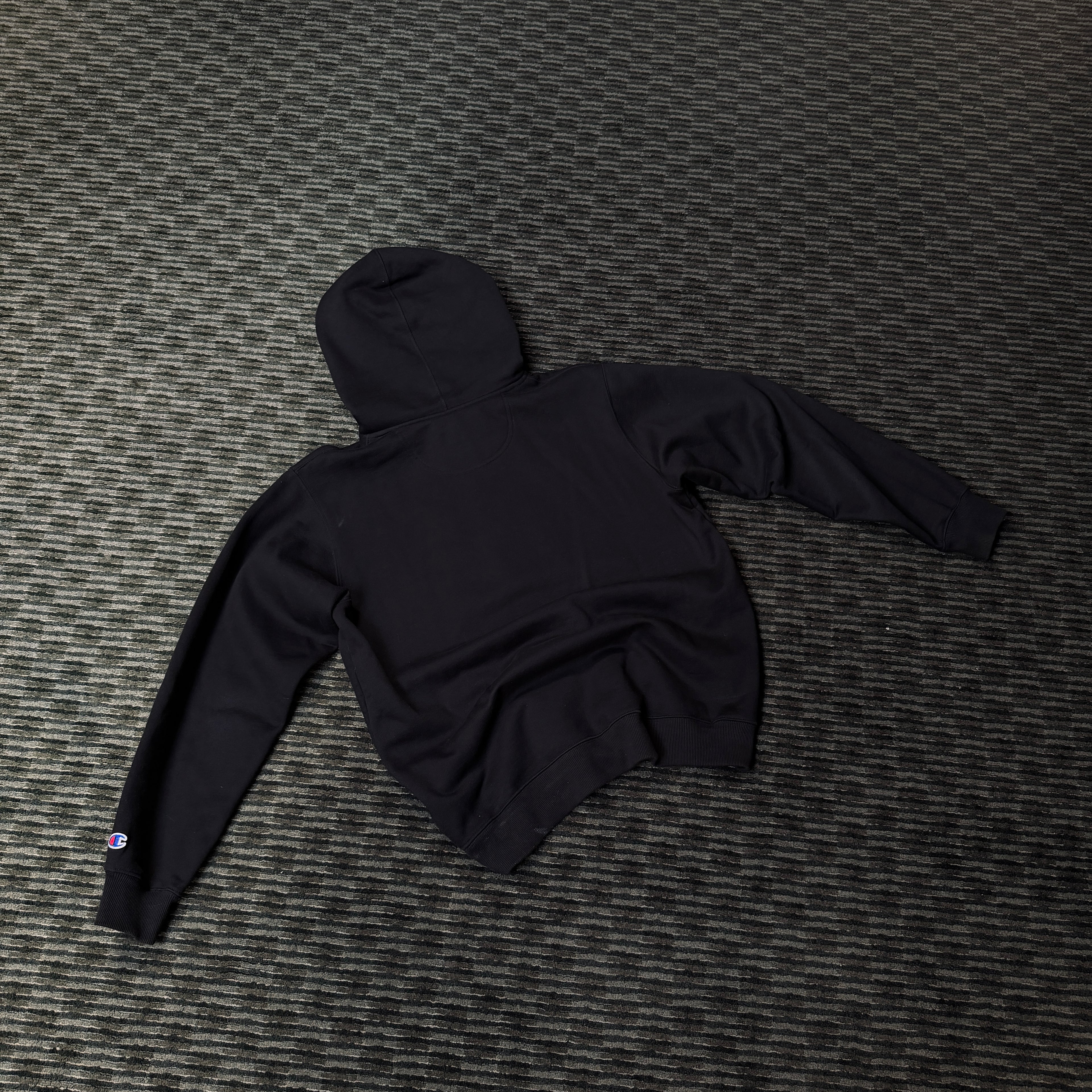 Supreme x Champion Label Hoodie FW18