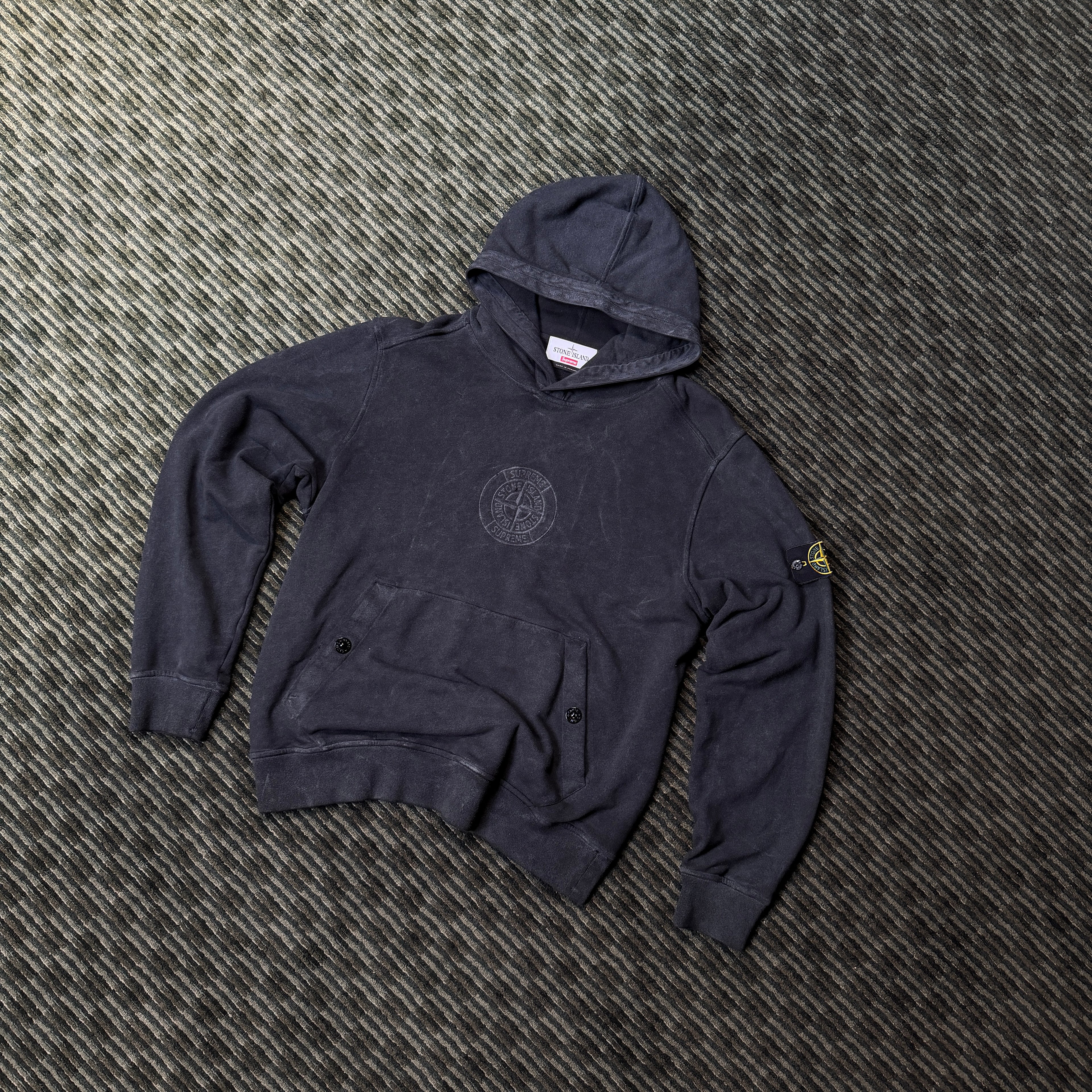 Supreme Stone Island Hooded Sweatshirt SS19