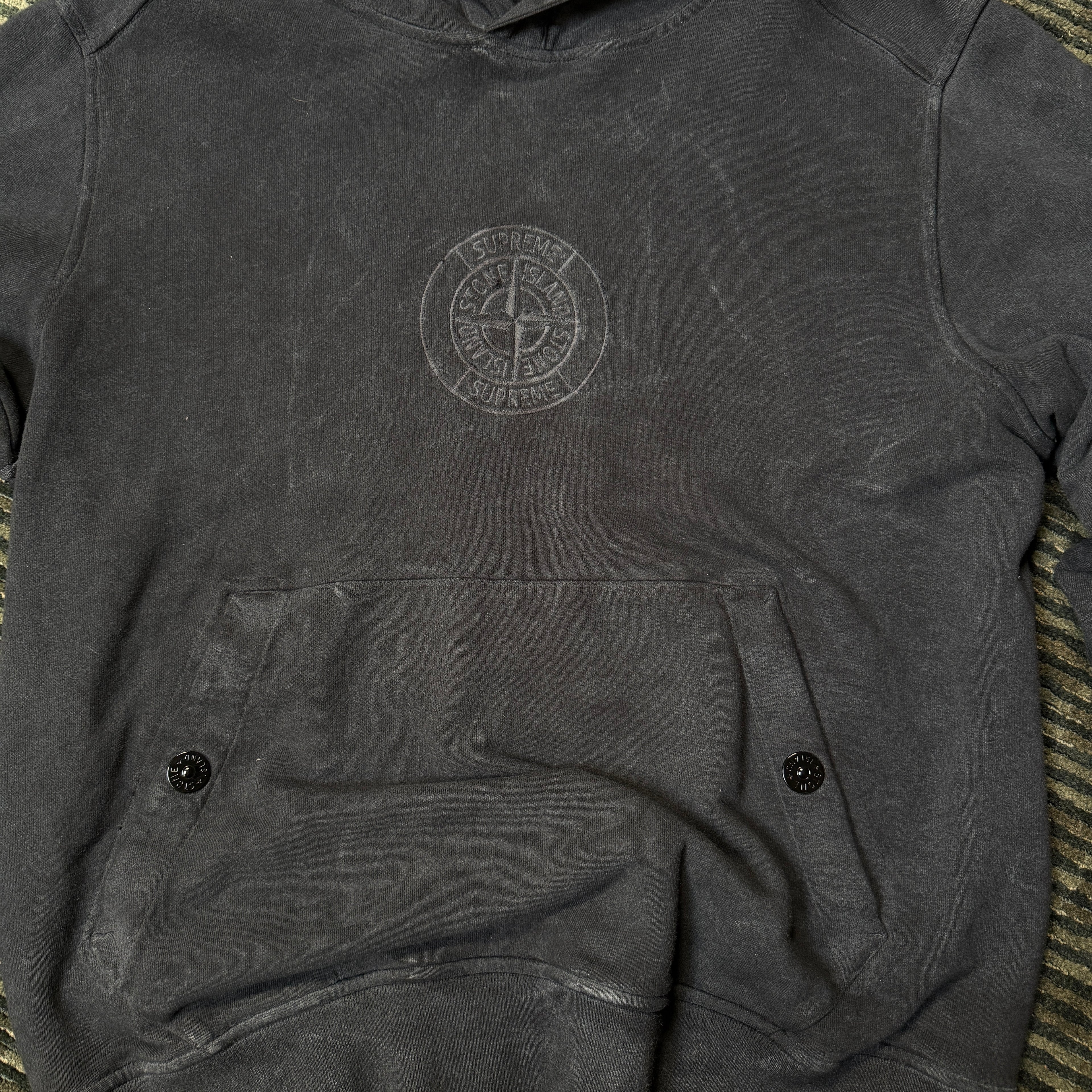 Supreme Stone Island Hooded Sweatshirt SS19