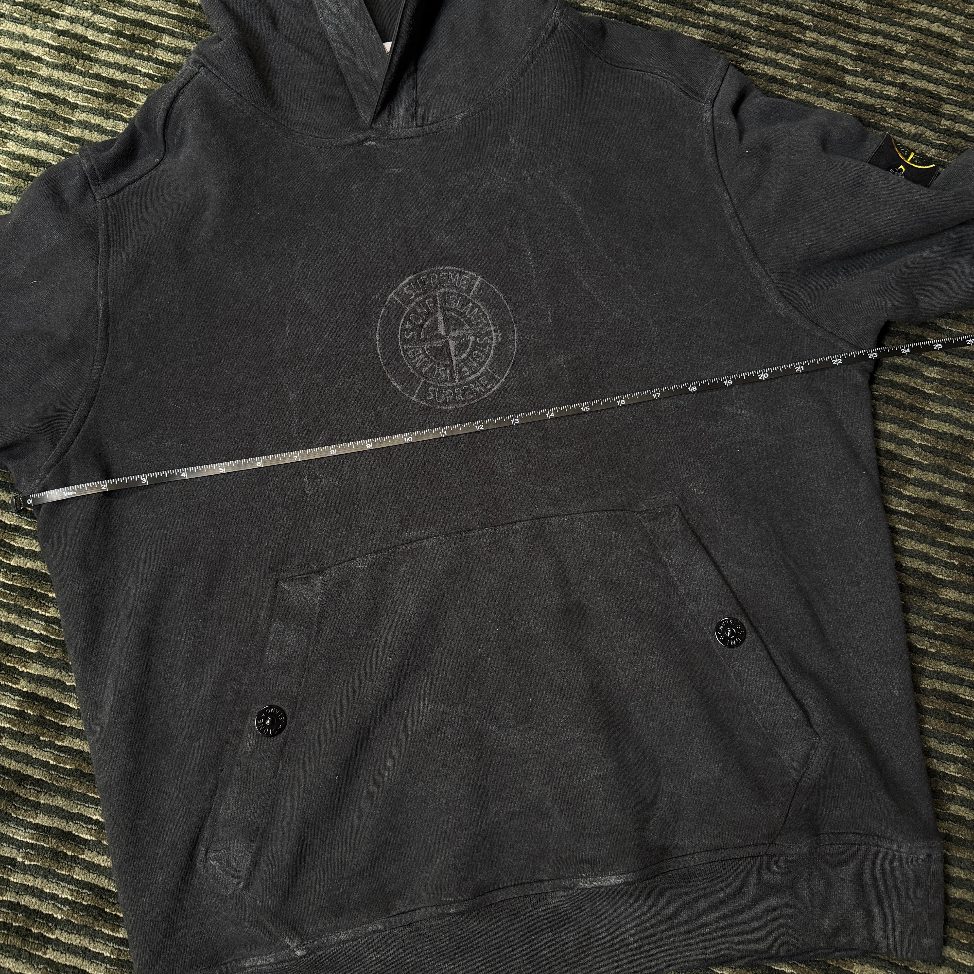 Supreme Stone Island Hooded Sweatshirt SS19