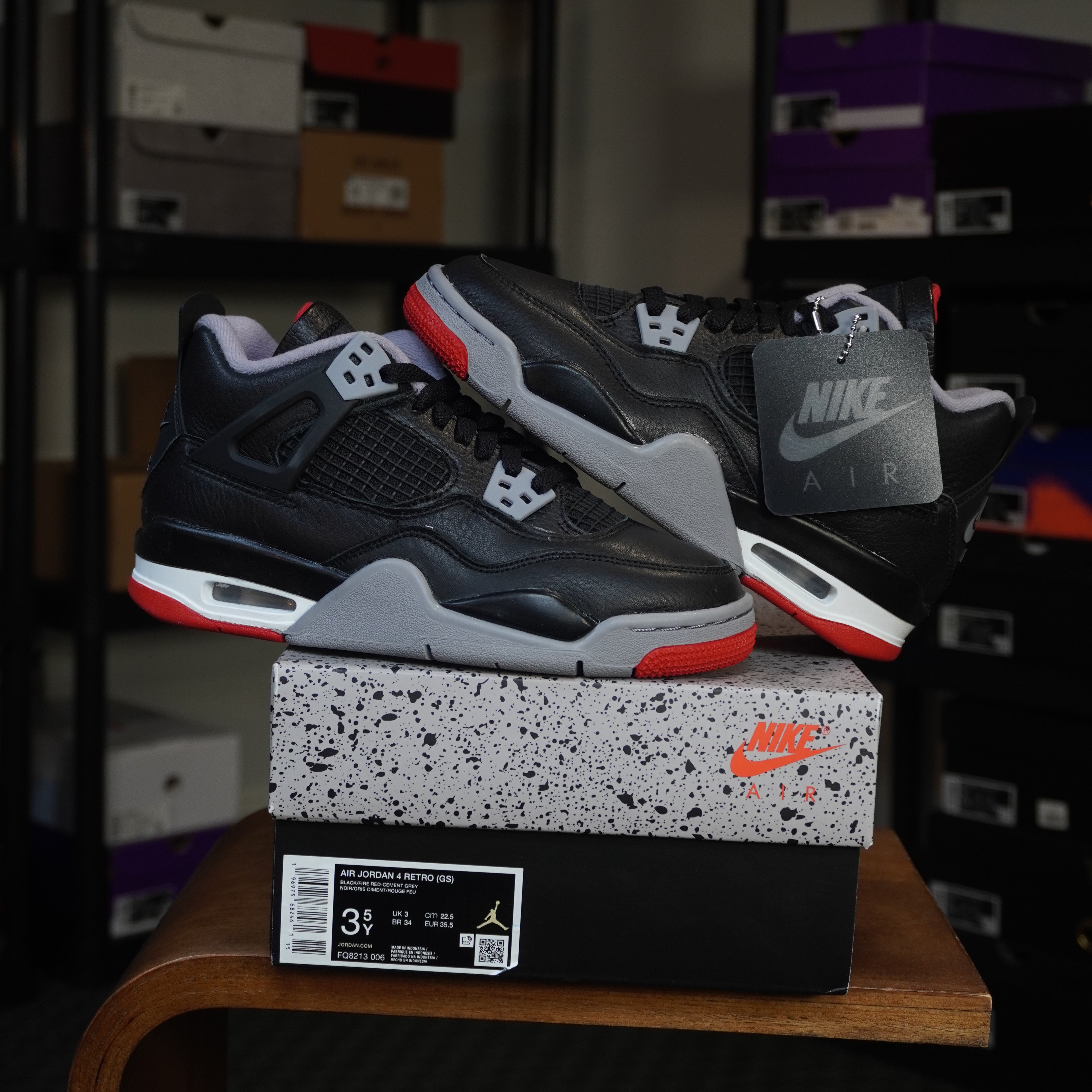 Air Jordan 4 Bred Reimagined (GS)