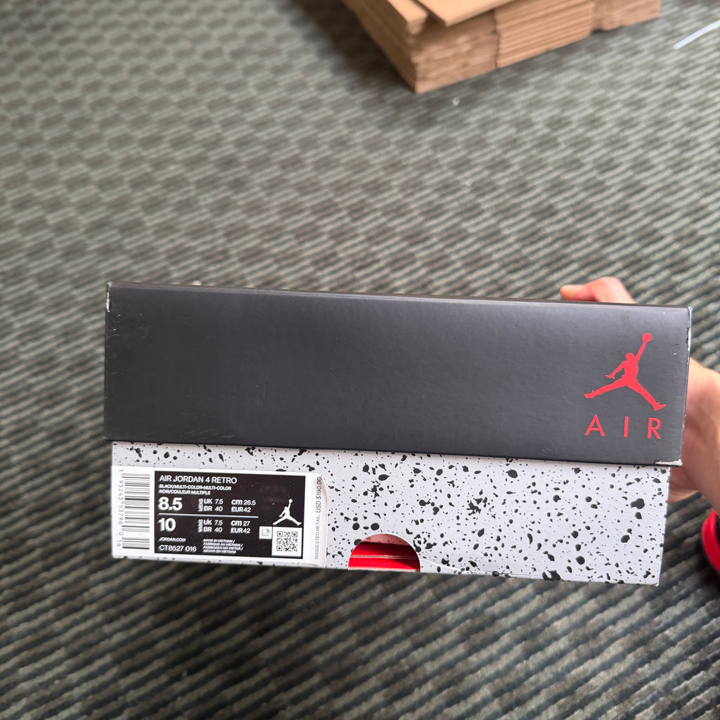 Jordan 4 Retro Red Thunder