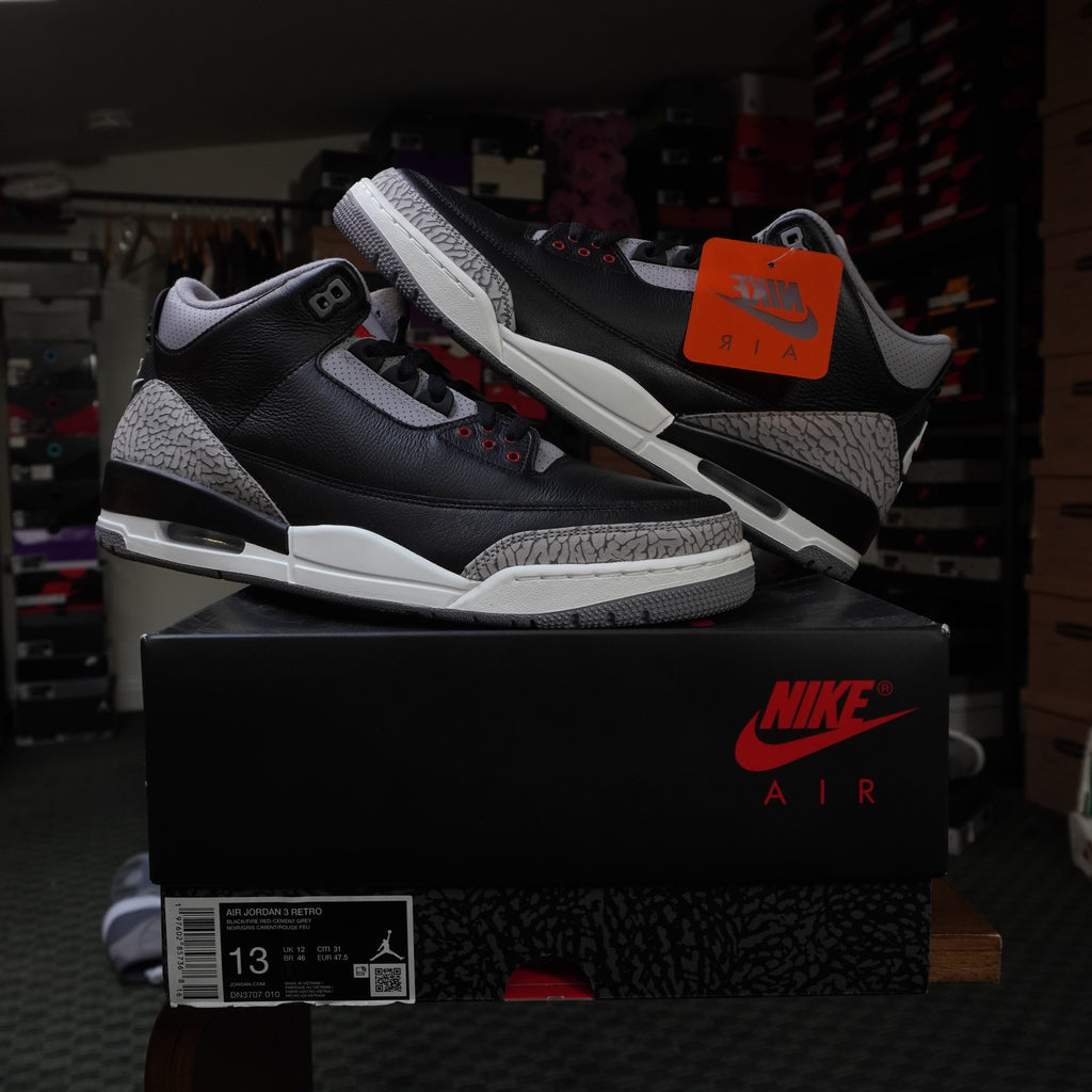 Jordan 3 Retro OG Black Cement (2024)