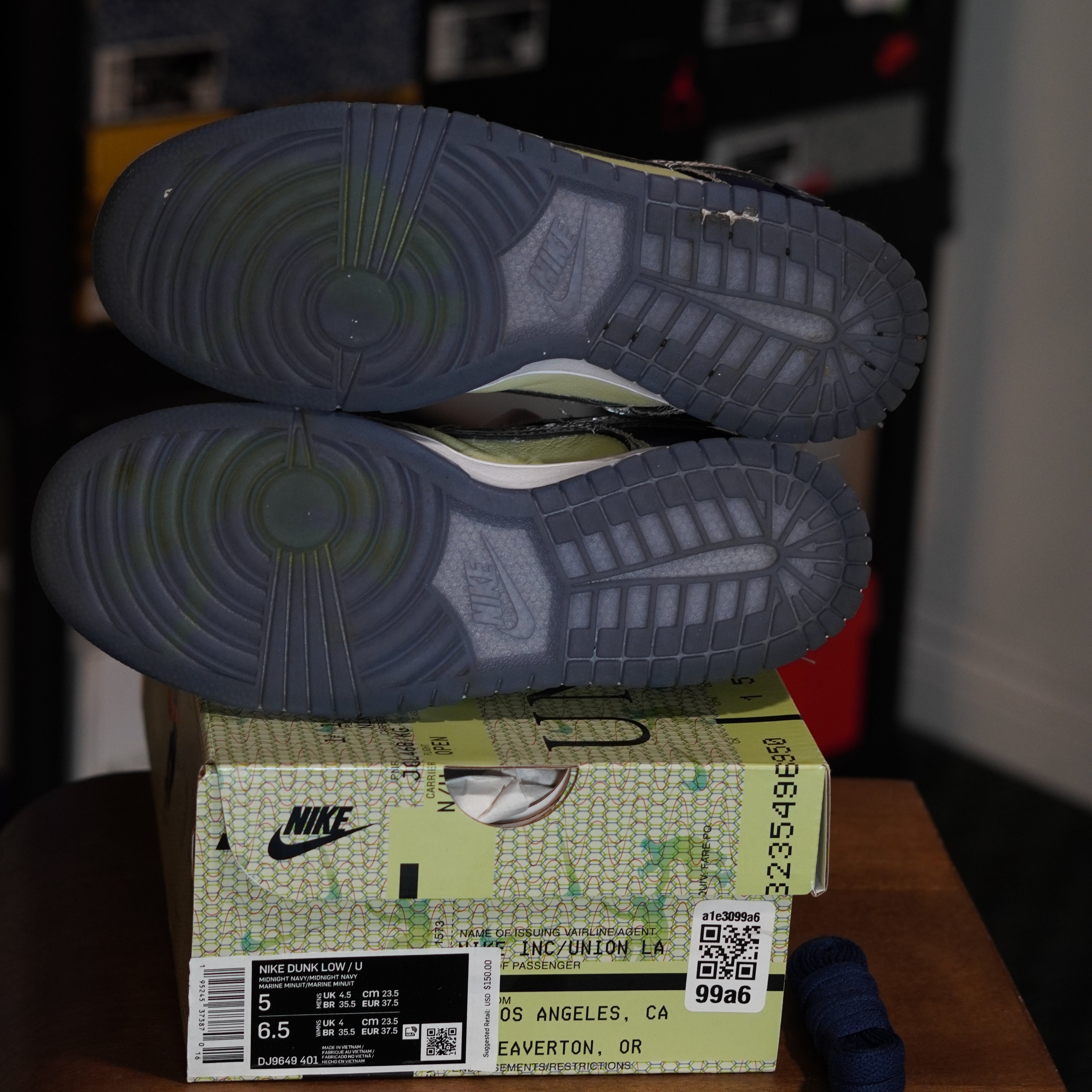 Nike Dunk Low Union Passport Pack Pistachio