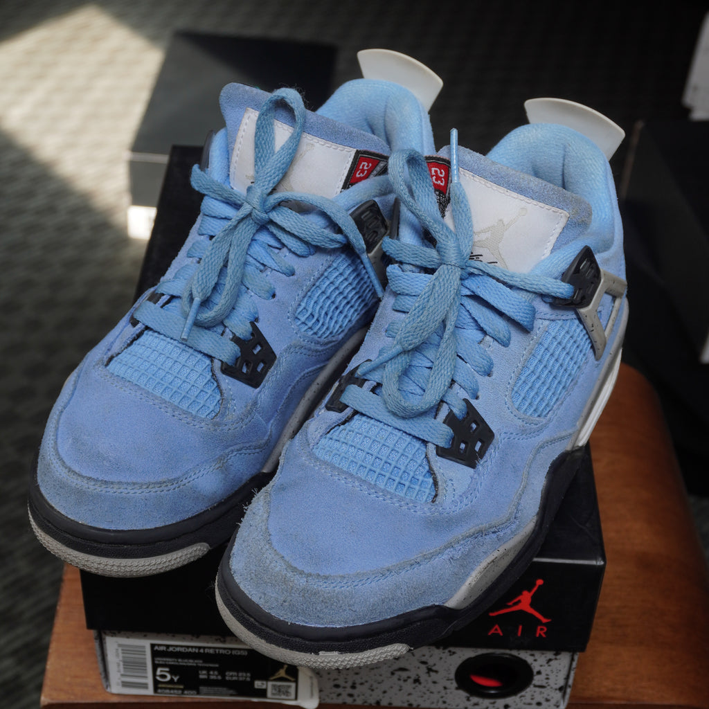 Jordan 4 Retro University Blue (GS)