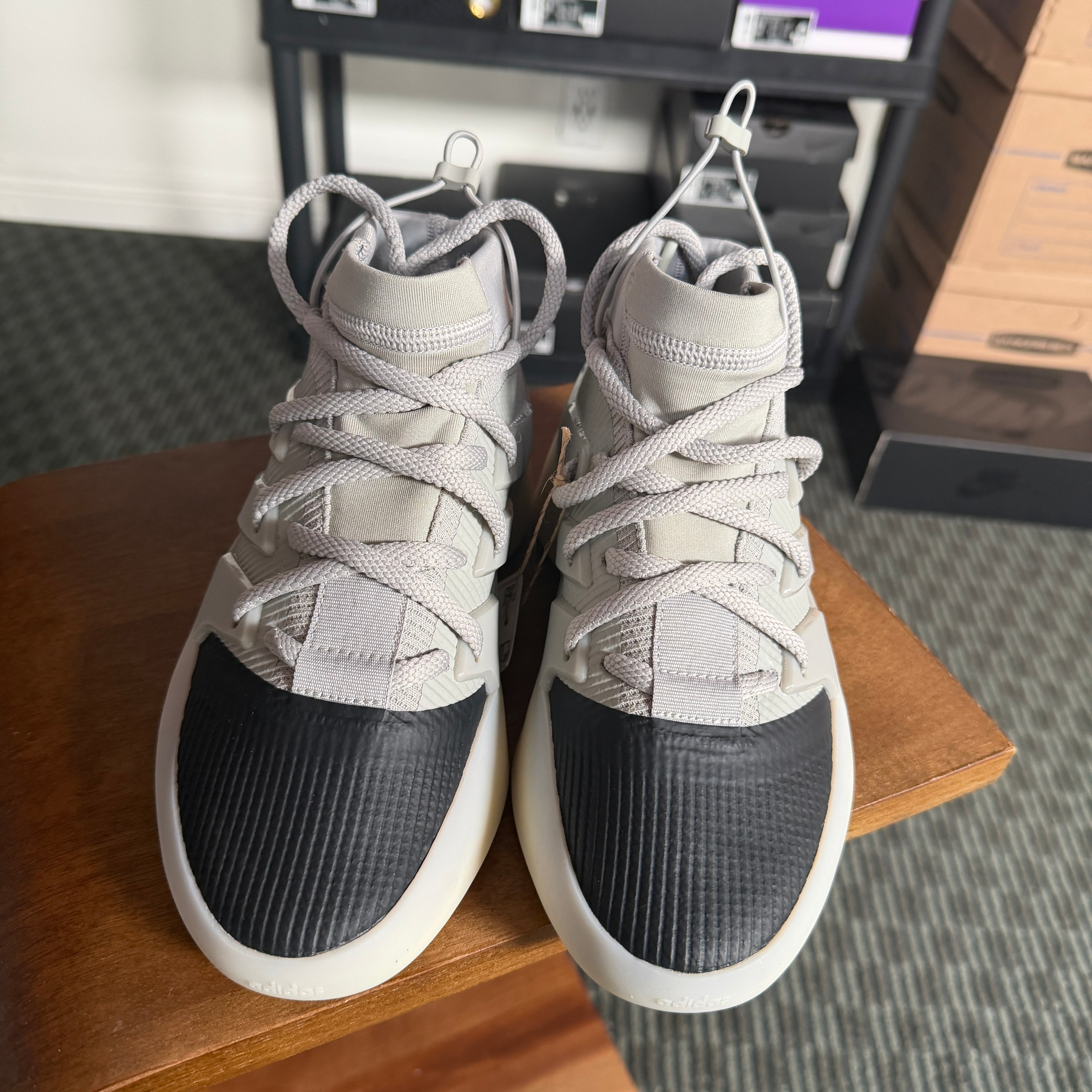 adidas Fear of God Athletics I Basketball Sesame Carbon
