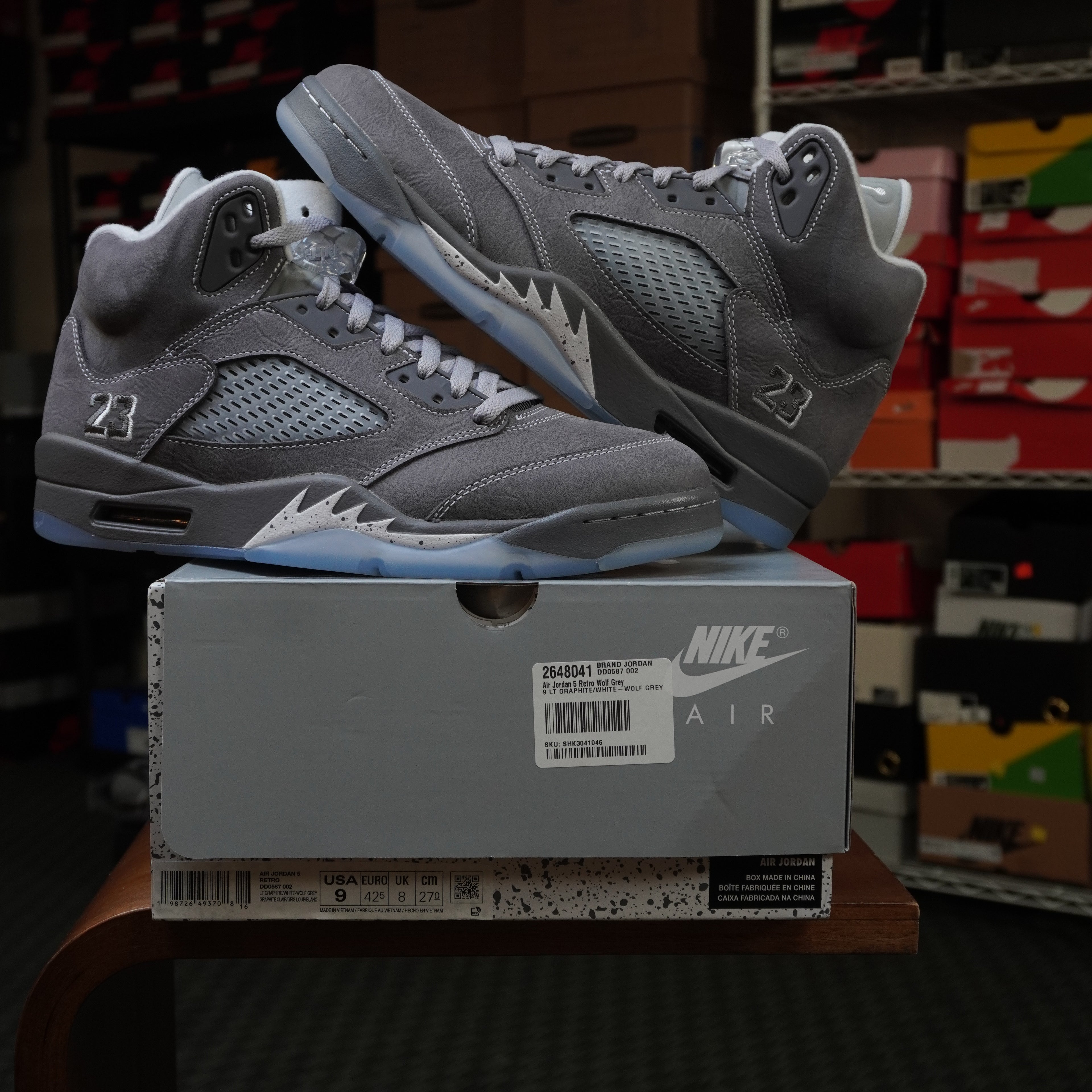Air Jordan 5 Retro Wolf Grey (2026)