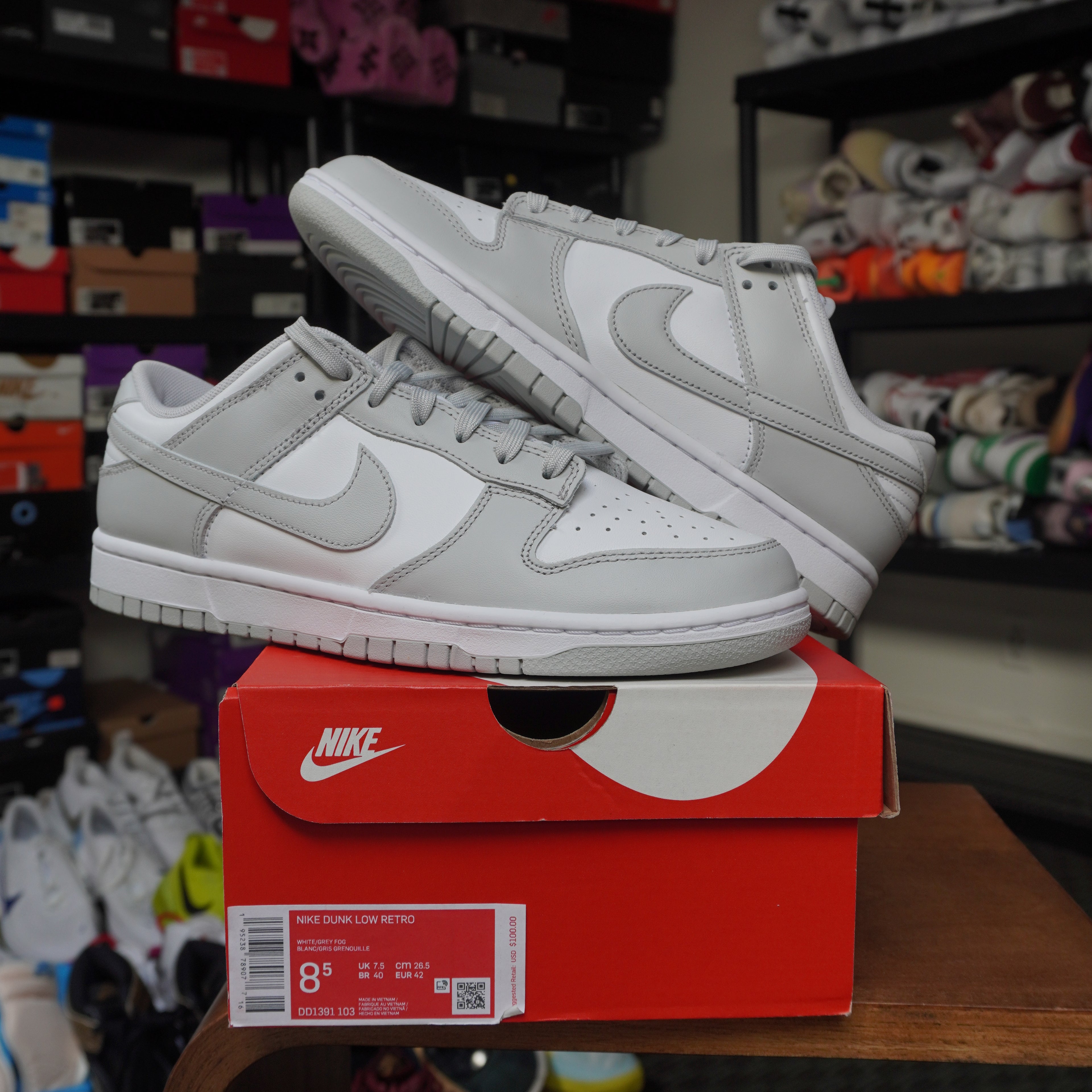 Nike Dunk Low Grey Fog