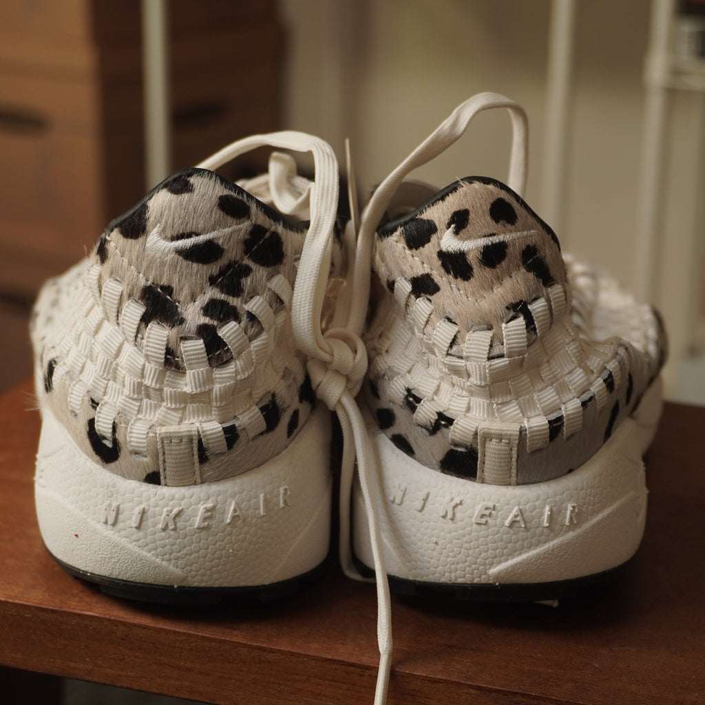 Nike Air Footscape Woven PRM White Cow Print