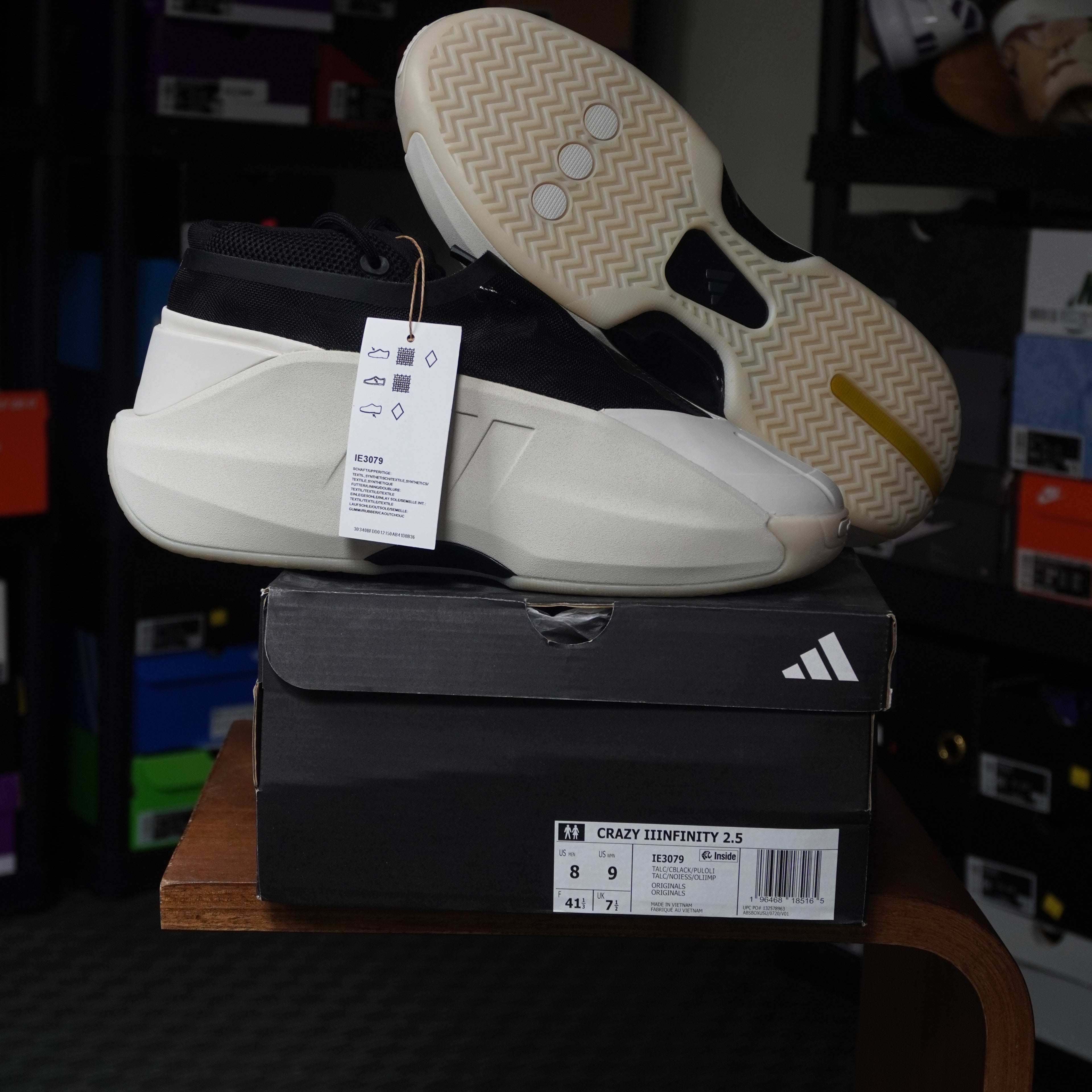 adidas Crazy IIInfinity Chalk