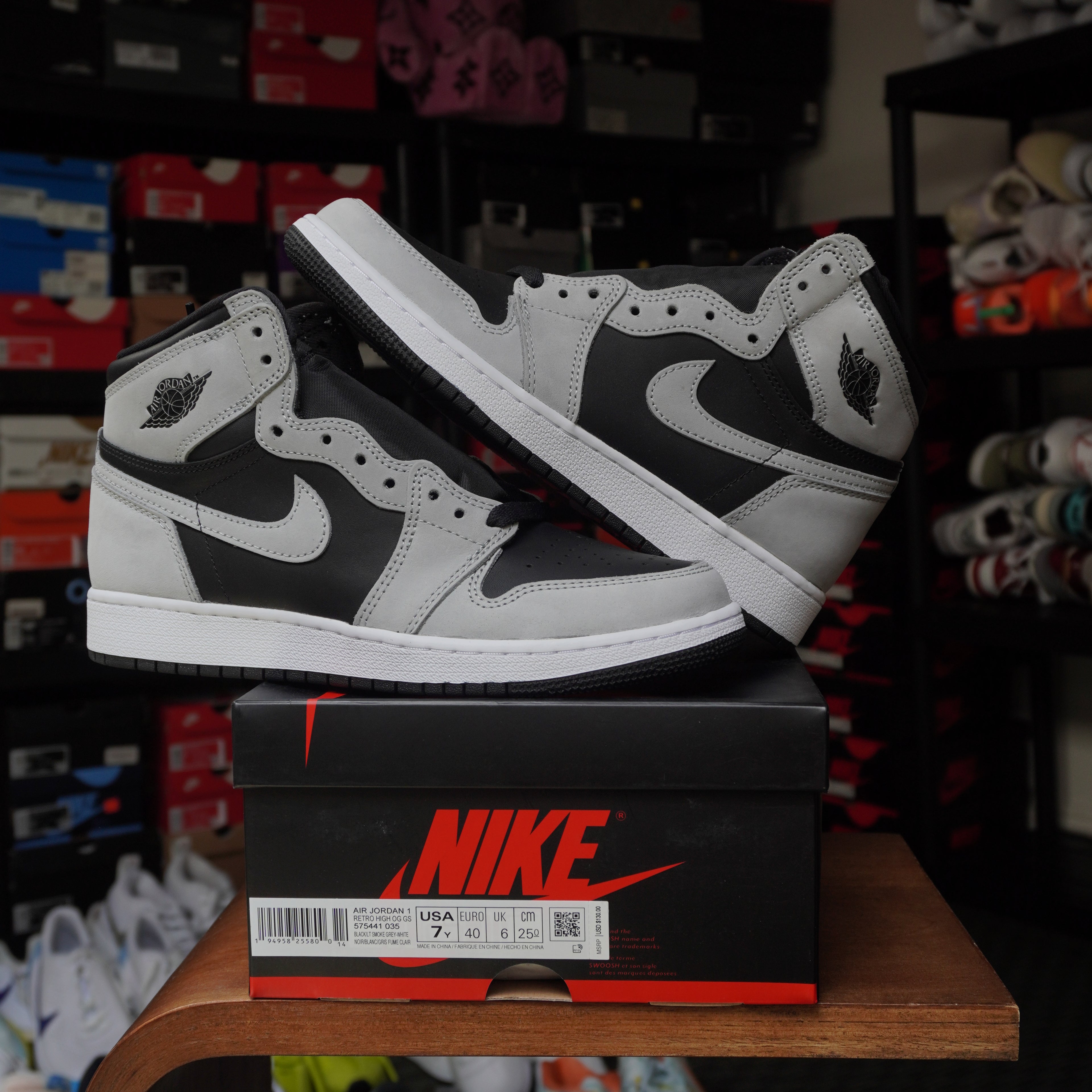 Shadow Air Jordan 1 Retro 2.0