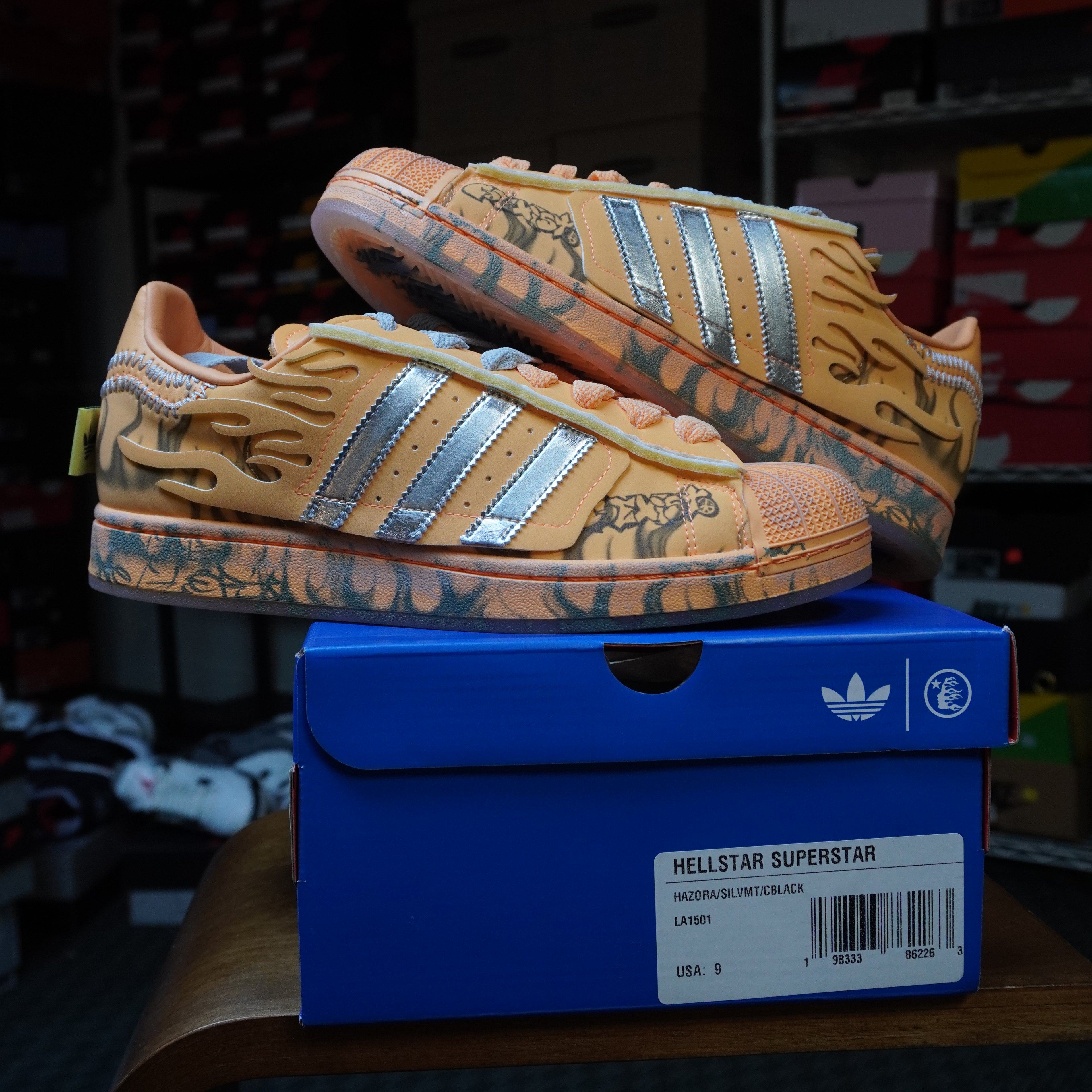 adidas Superstar Hellstar Hazy Orange
