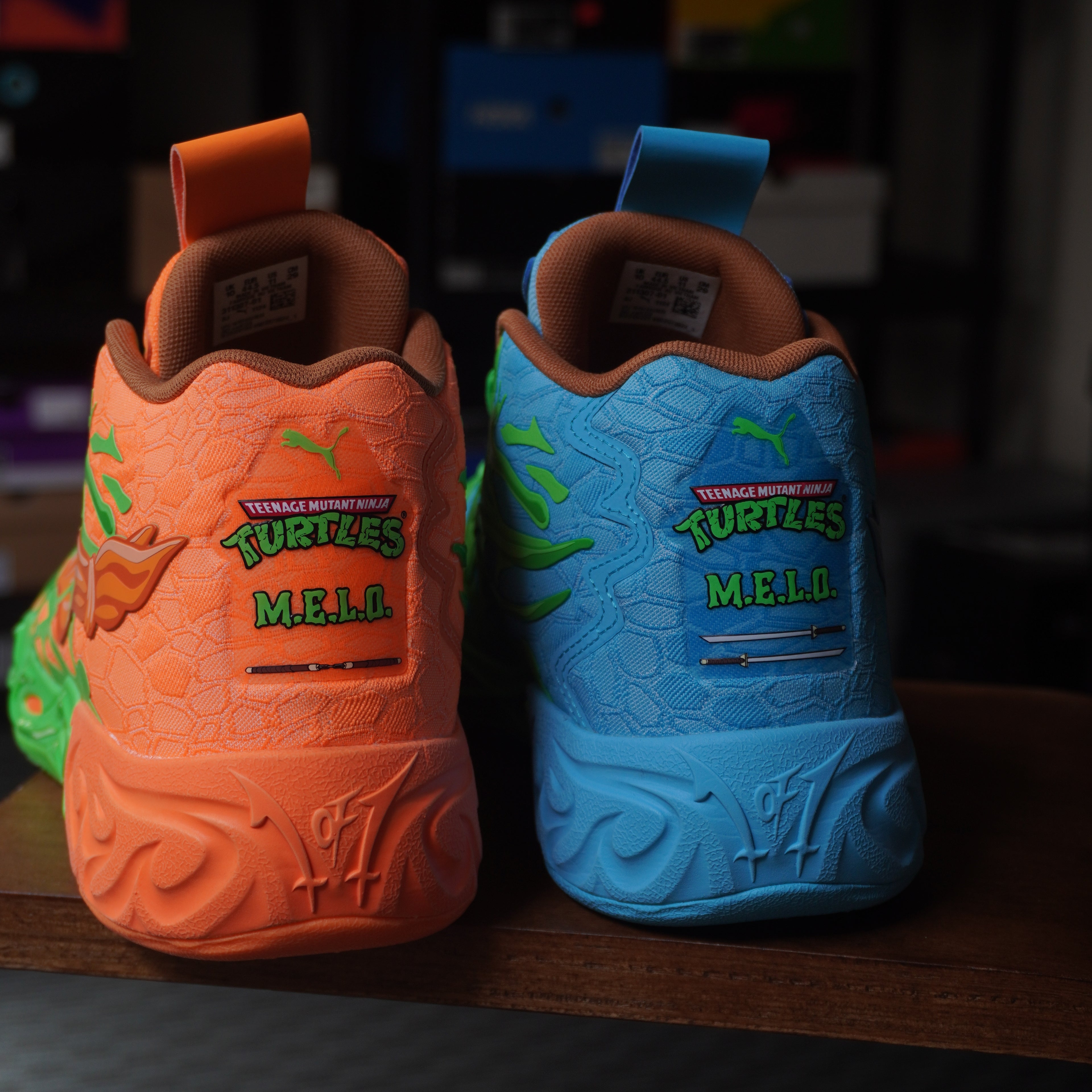 Puma LaMelo Ball MB.04 Teenage Mutant Ninja Turtles Leonardo & Michelangelo